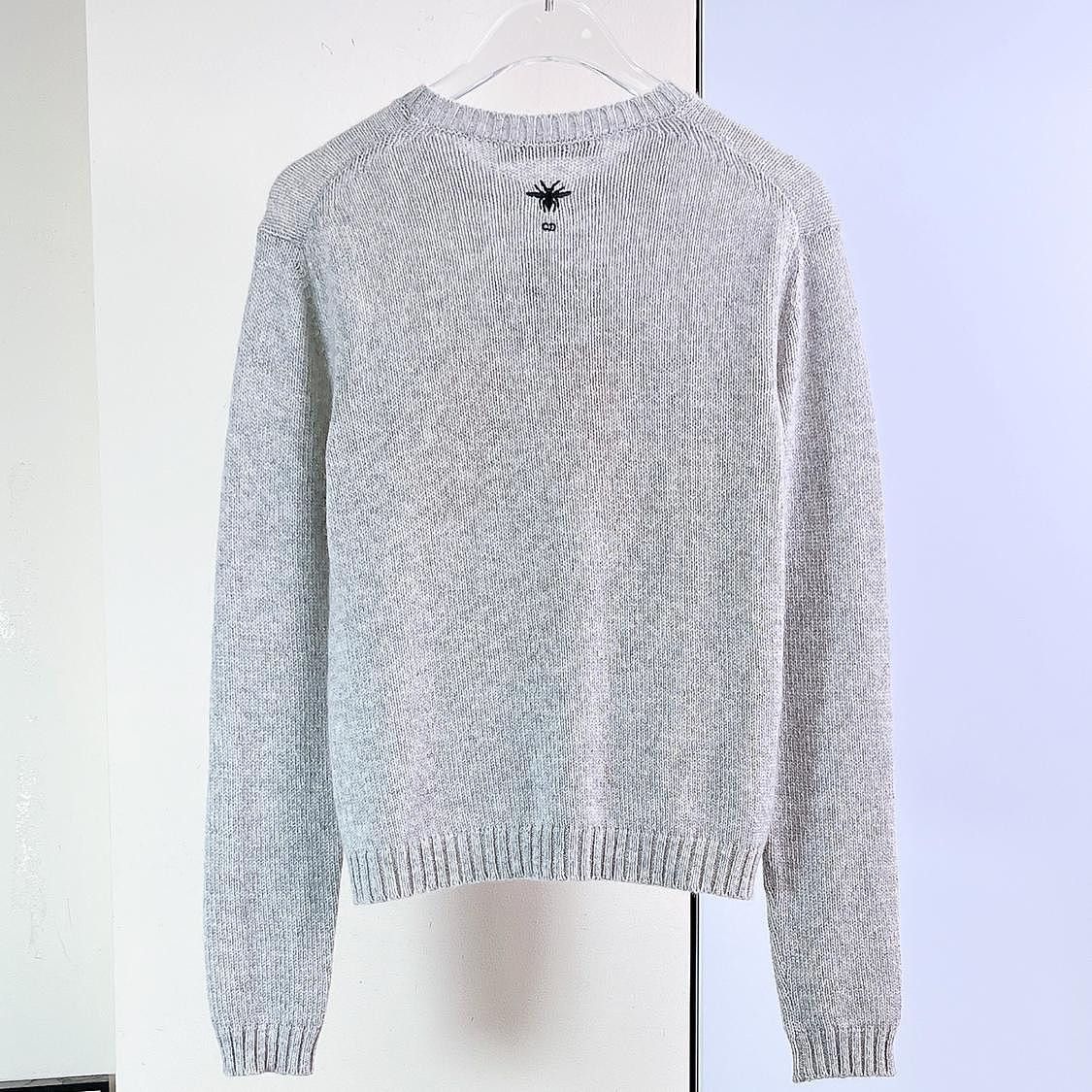 Dior Christian Dior Graphic Knit Sweater Size 34 Size XS / US 0-2 / IT 36-38 - 2 Thumbnail