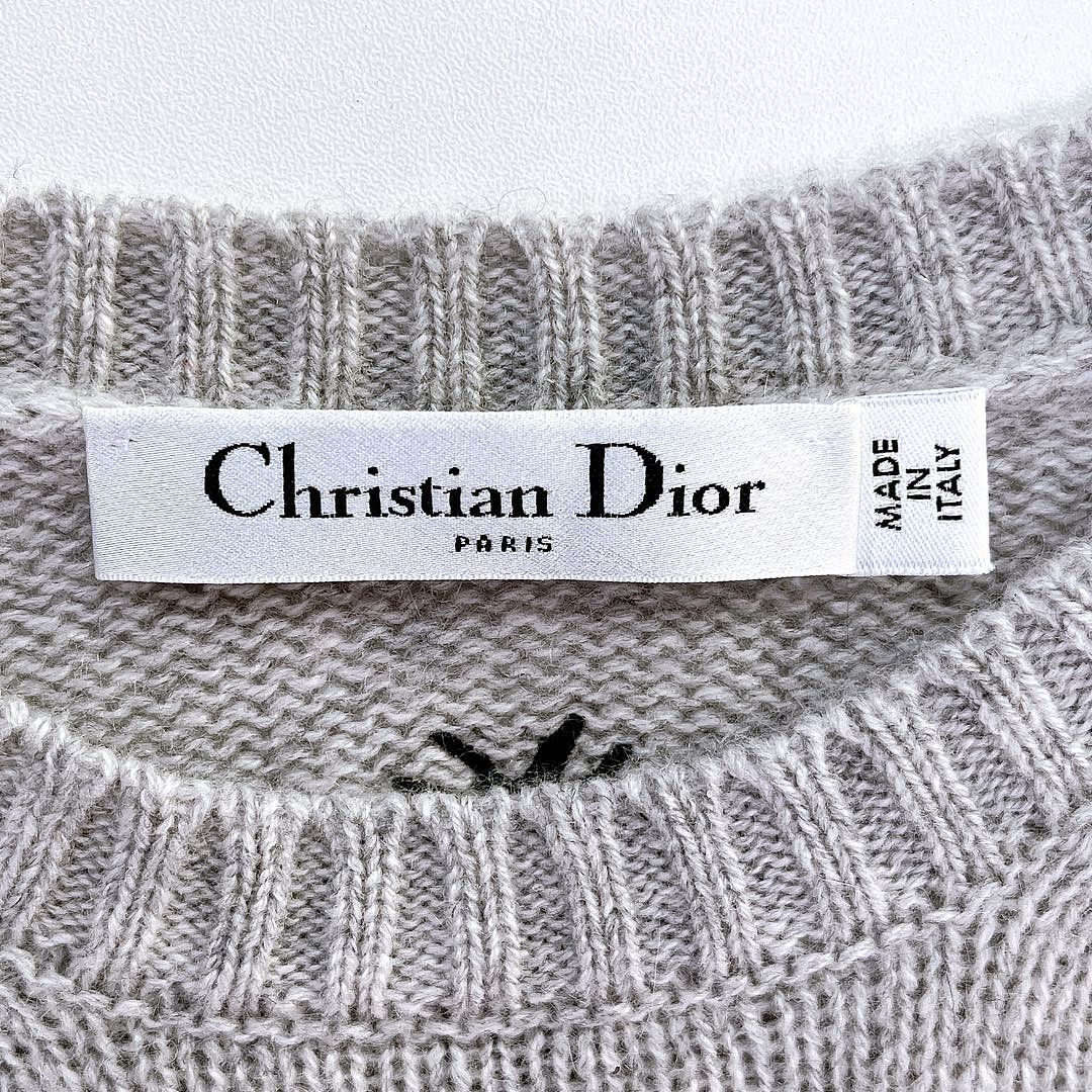 Dior Christian Dior Graphic Knit Sweater Size 34 Size XS / US 0-2 / IT 36-38 - 3 Thumbnail