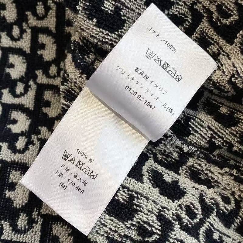 Dior Dior Oblique Hooded Cotton Robe Size M Size M / US 6-8 / IT 42-44 - 6 Thumbnail