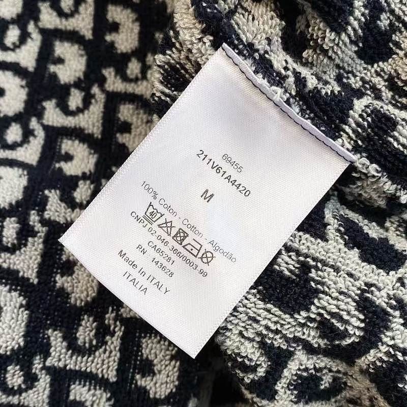 Dior Dior Oblique Hooded Cotton Robe Size M Size M / US 6-8 / IT 42-44 - 4 Thumbnail