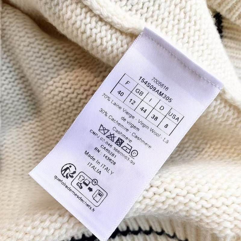 Dior Dior Logo Star Wool Cashmere Sweater Size 40 Size M / US 6-8 / IT 42-44 - 4 Thumbnail