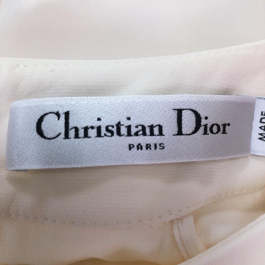 Dior Christian Dior Silk Mini Dress Size 38 Size S / US 4 / IT 40 - 3 Thumbnail