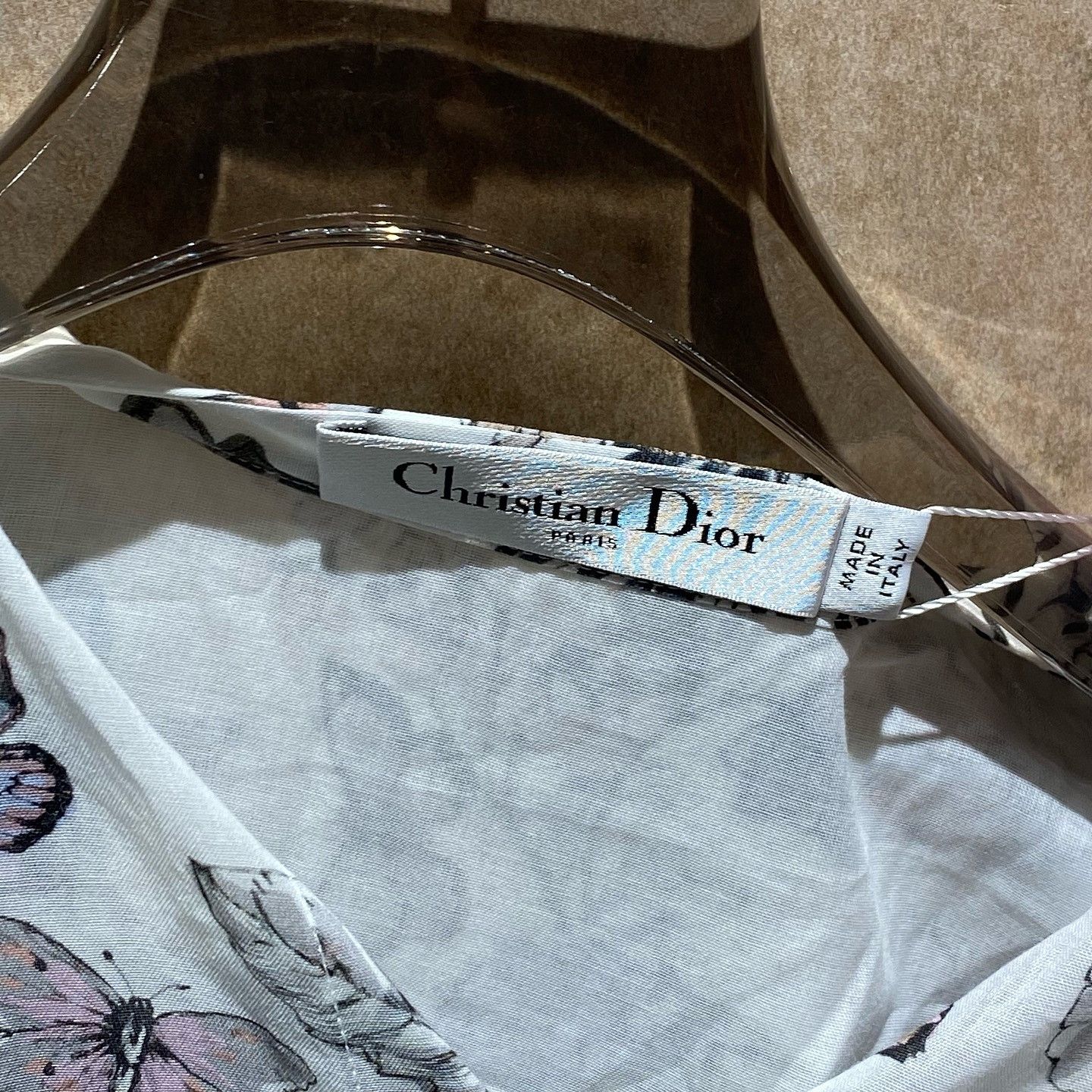 Dior Christian Dior Floral Print Button Up Shirt Size 34 Size XS / US 0-2 / IT 36-38 - 3 Thumbnail