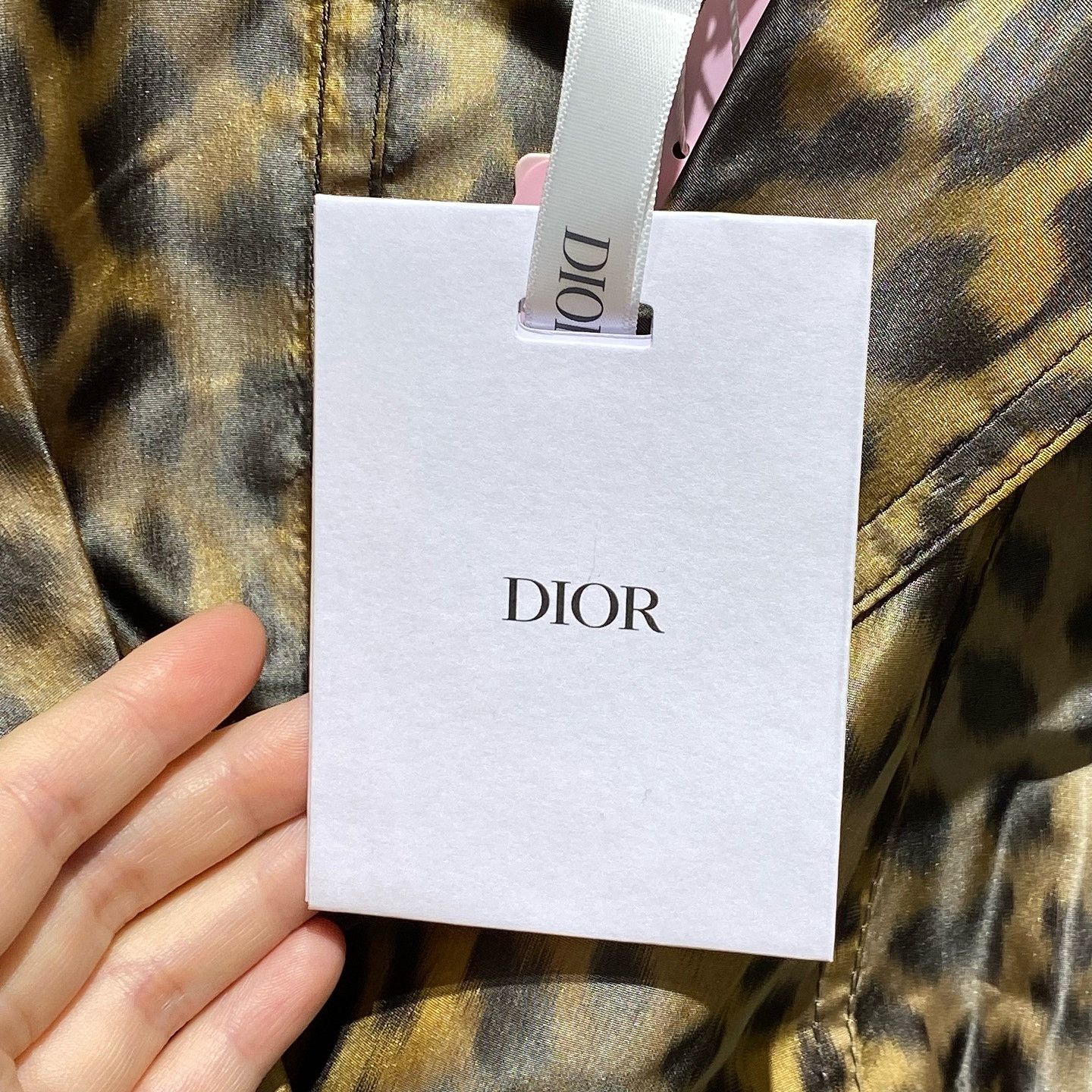 Dior Dior Leopard Print Silk Blazer Size 36 Size XS / US 0-2 / IT 36-38 - 5 Thumbnail