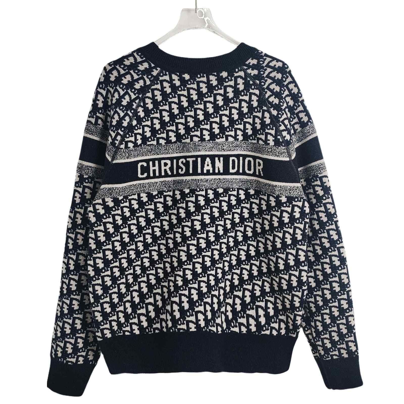 Dior Dior Oblique Cashmere Sweater Size FR 36 Size XS / US 0-2 / IT 36-38 - 2 Thumbnail