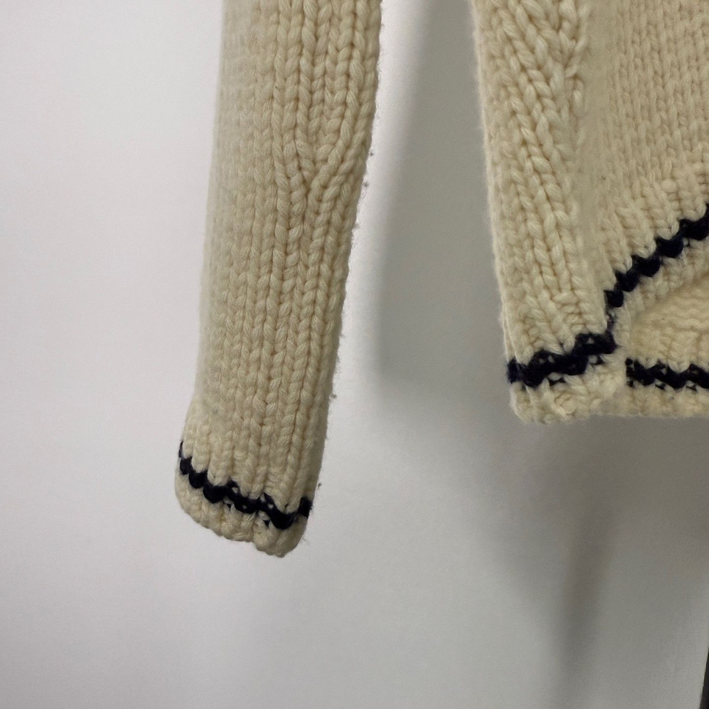 Dior Dior Sailor Collar Knit Cardigan Size 36 Size XS / US 0-2 / IT 36-38 - 8 Thumbnail