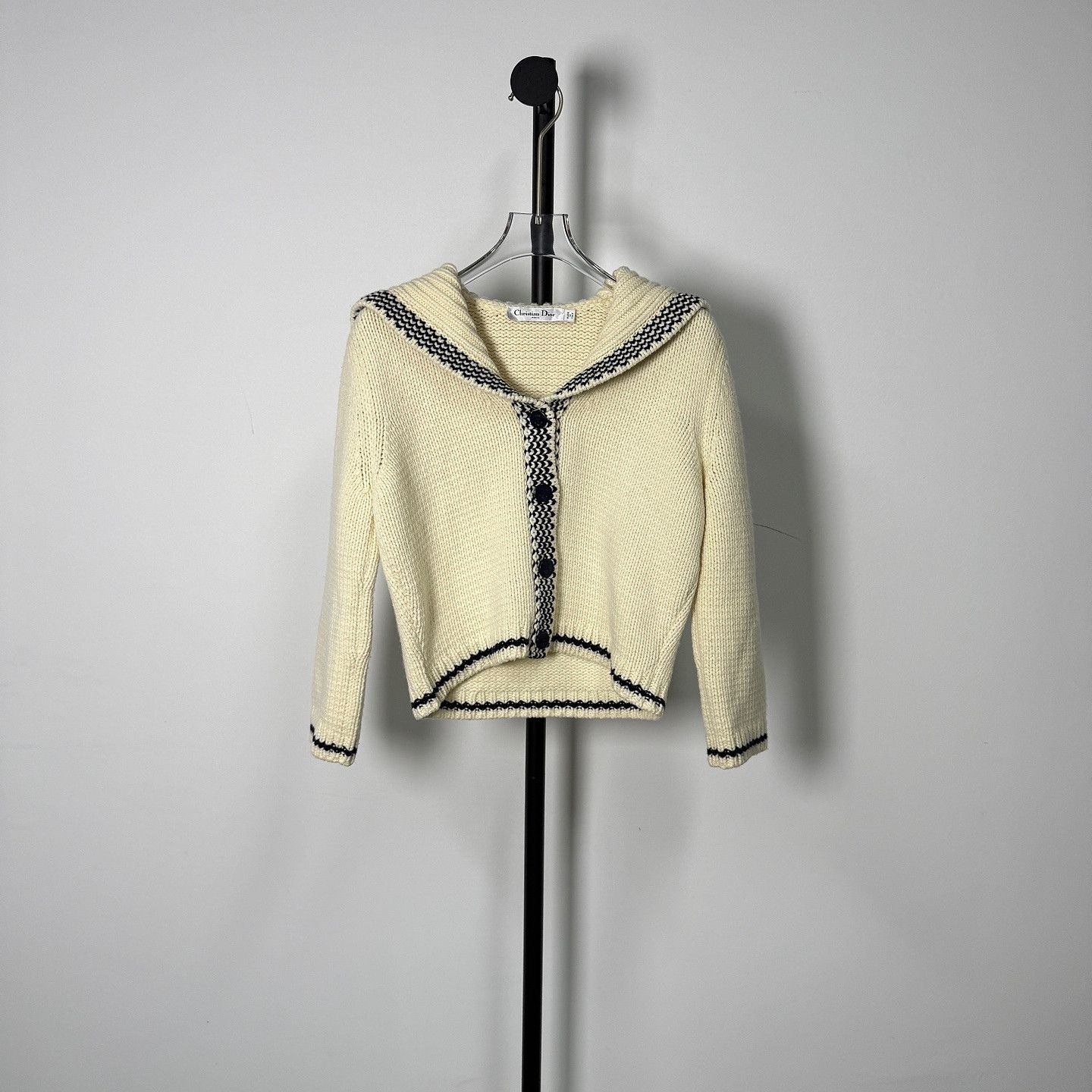Dior Dior Sailor Collar Knit Cardigan Size 36 Size XS / US 0-2 / IT 36-38 - 7 Thumbnail