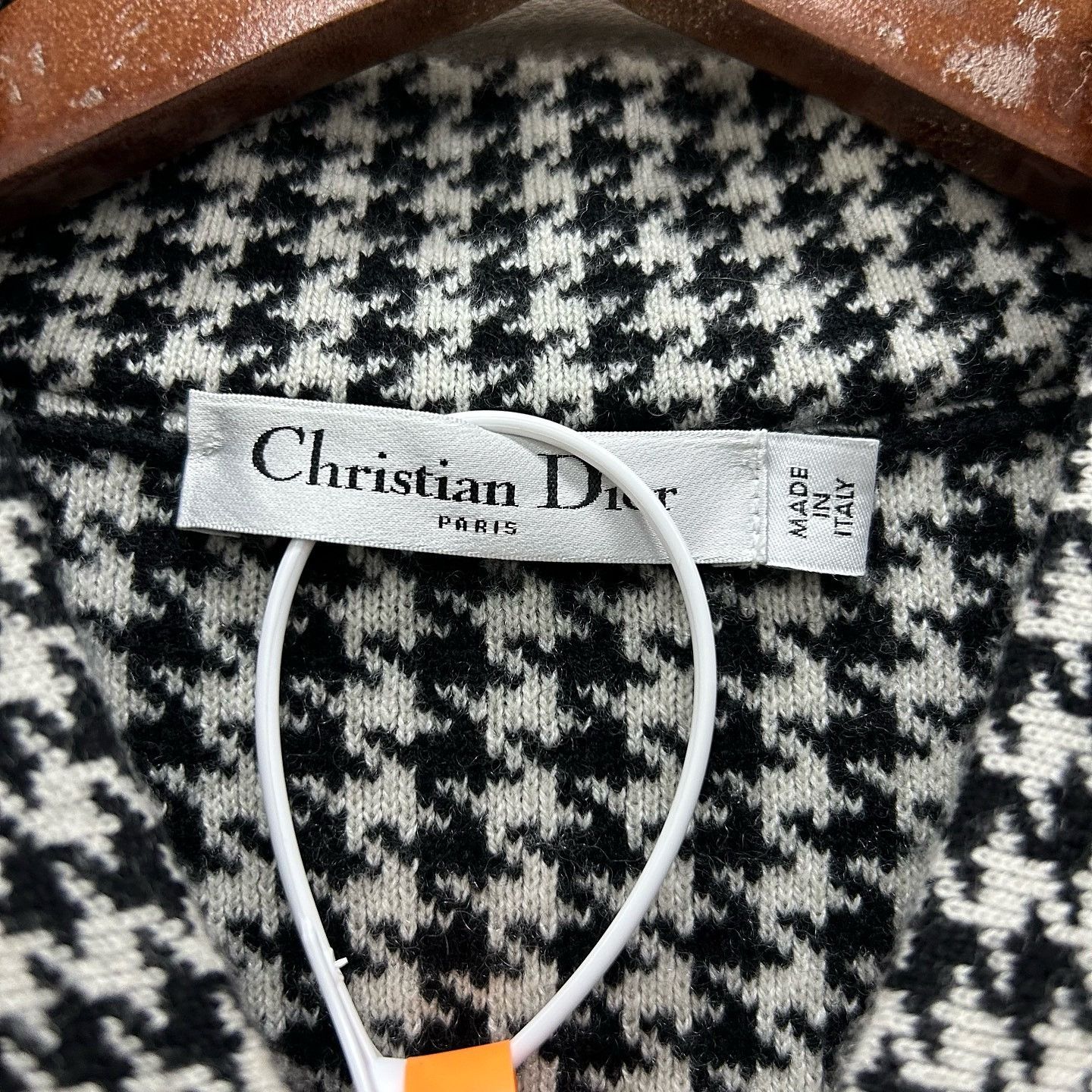 Dior Dior Houndstooth Zip Up Cardigan Size 38 Size S / US 4 / IT 40 - 3 Thumbnail