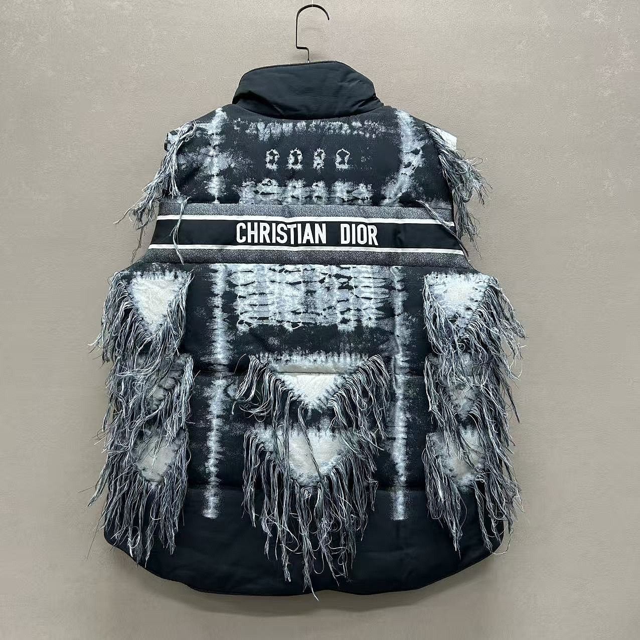 Dior Dior Fringe Puffer Vest Size L Size L / US 10 / IT 46 - 2 Thumbnail