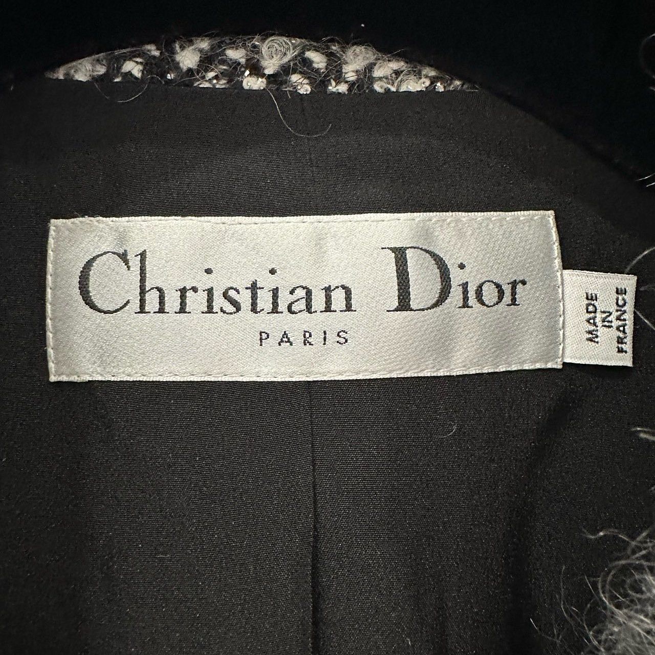 Dior Christian Dior Tweed Coat Size 36 Size XS / US 0-2 / IT 36-38 - 3 Thumbnail