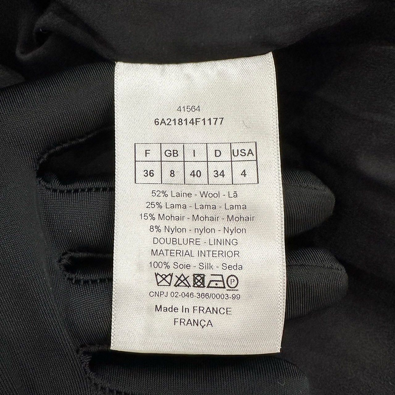 Dior Christian Dior Tweed Coat Size 36 Size XS / US 0-2 / IT 36-38 - 4 Thumbnail