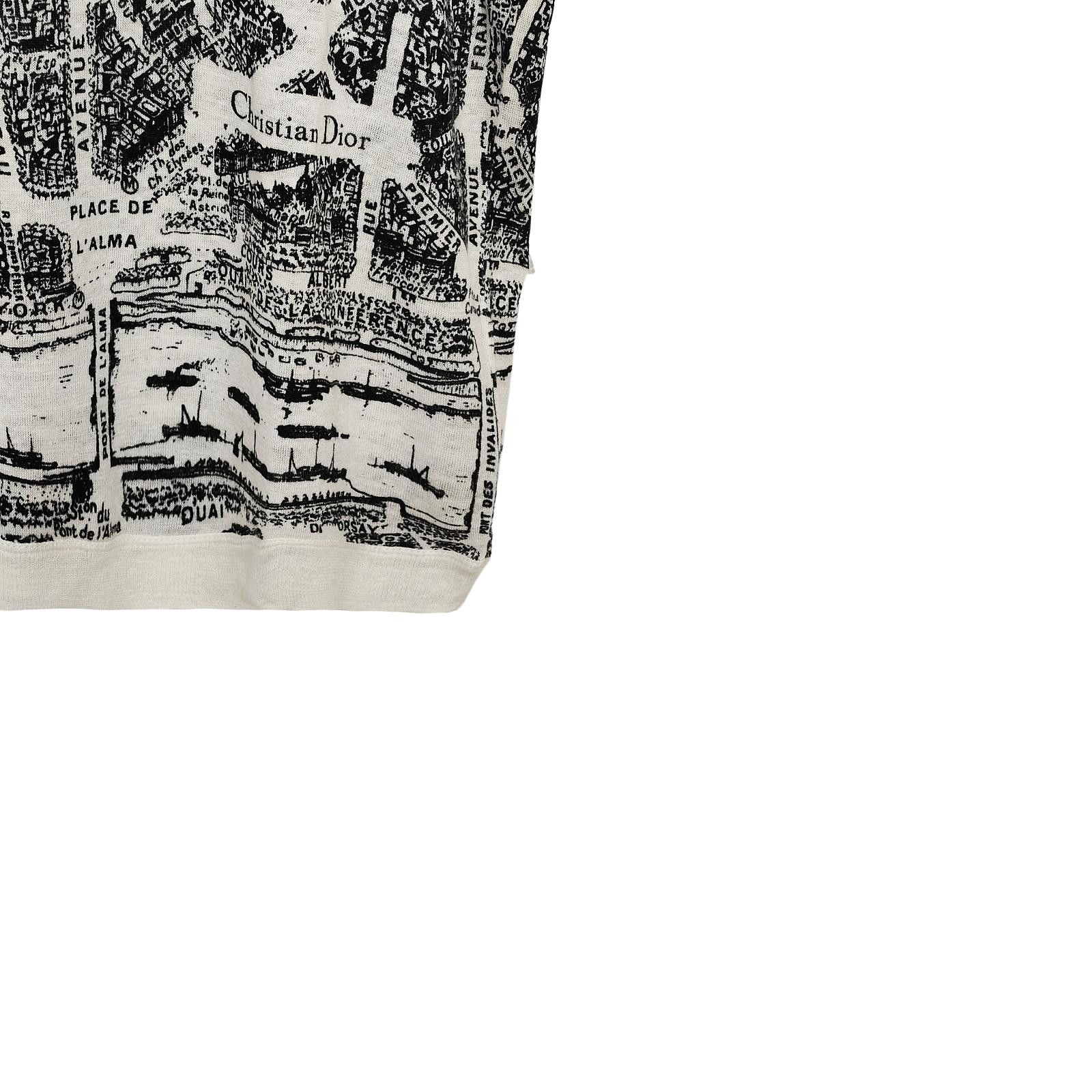 Dior Dior Plan de Paris Print T-Shirt Size FR 40 Size M / US 6-8 / IT 42-44 - 6 Thumbnail