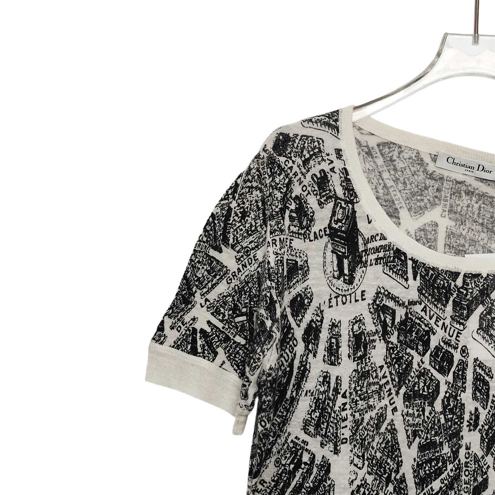 Dior Dior Plan de Paris Print T-Shirt Size FR 40 Size M / US 6-8 / IT 42-44 - 5 Thumbnail