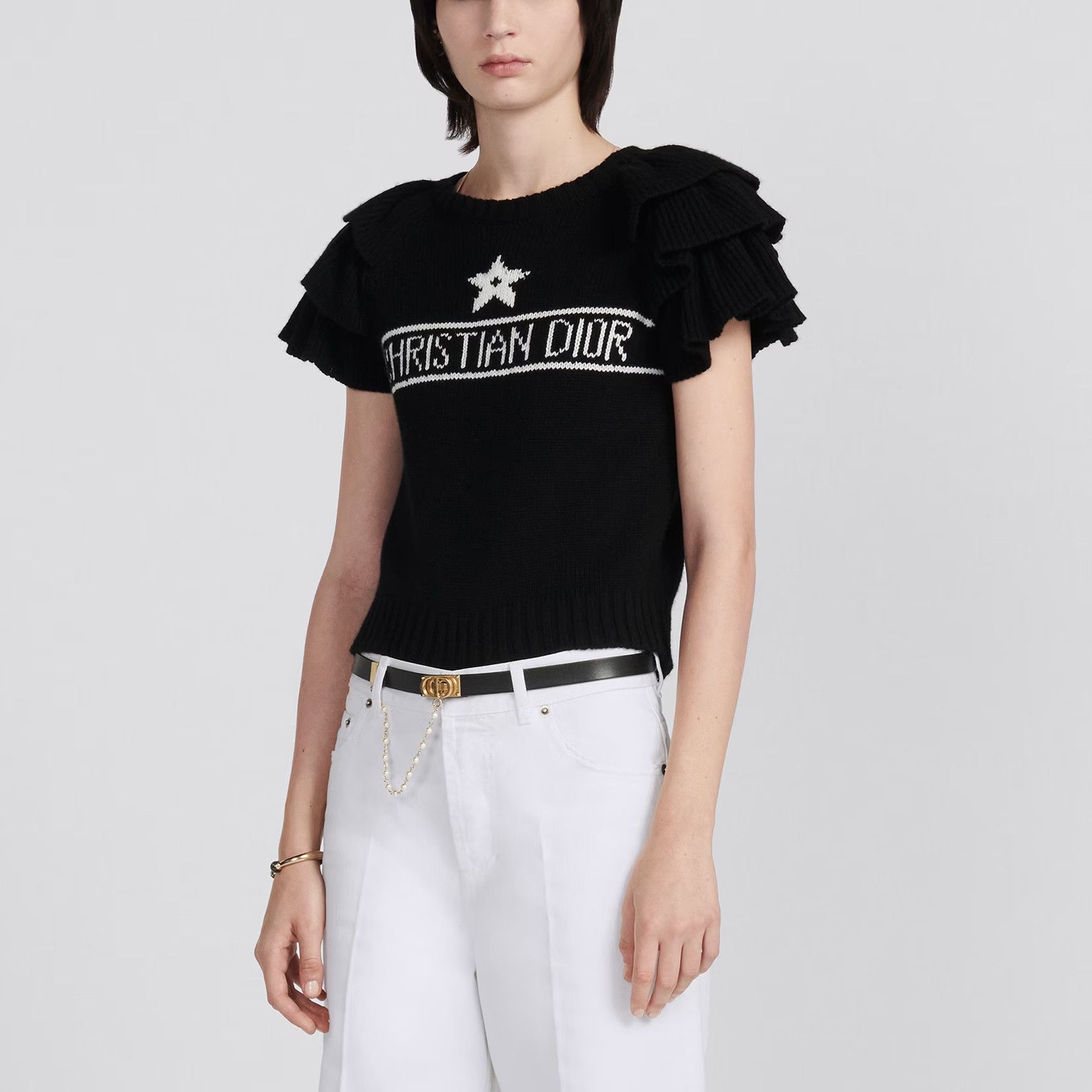Dior Dior Star Logo Cashmere Sweater Size 36 Size XS / US 0-2 / IT 36-38 - 11 Thumbnail