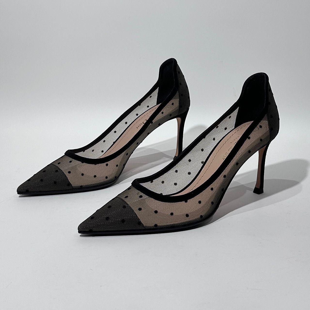 Dior Christian Dior Polka Dot Mesh Pumps Size 37 Size US 7 / IT 37 - 6 Thumbnail
