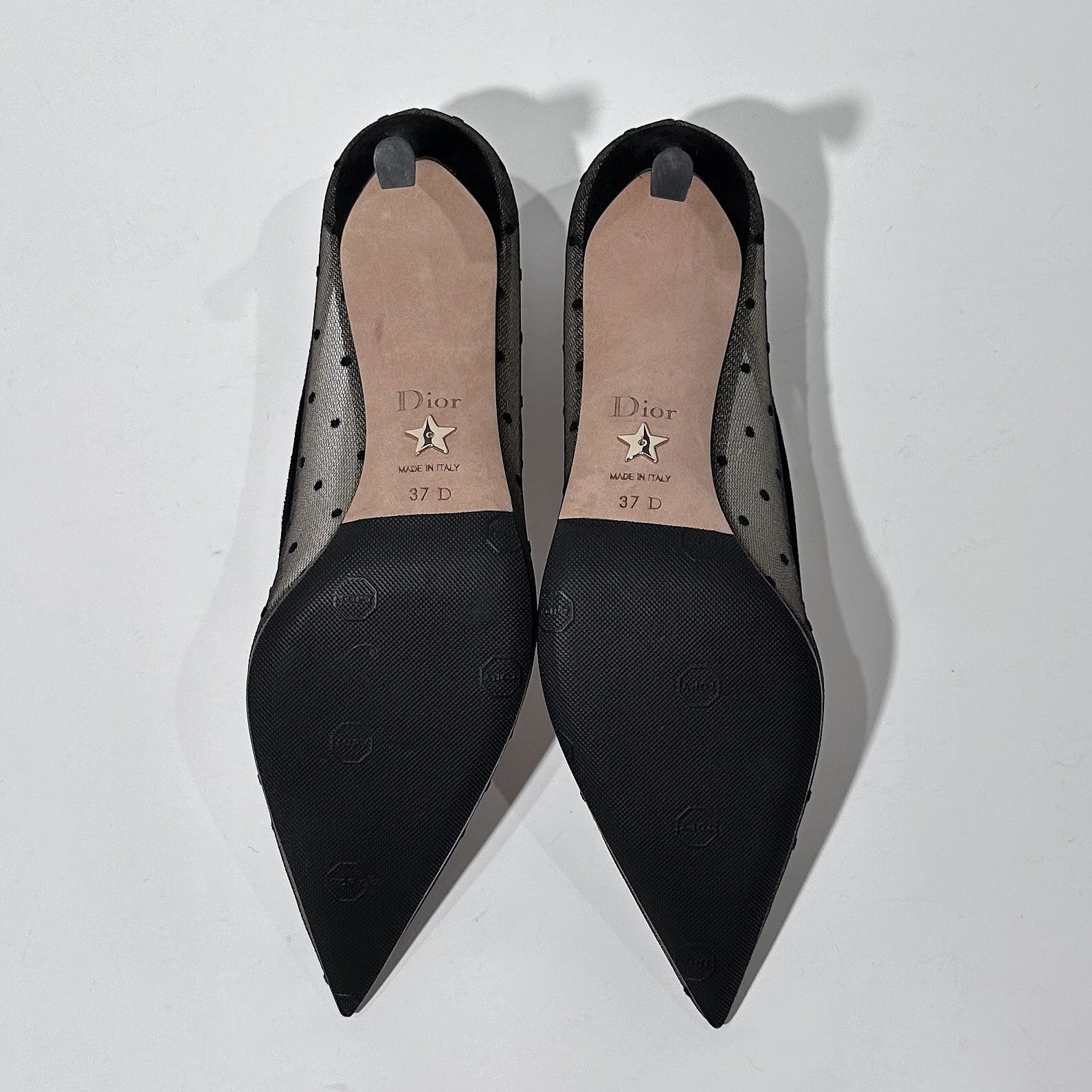 Dior Christian Dior Polka Dot Mesh Pumps Size 37 Size US 7 / IT 37 - 4 Thumbnail