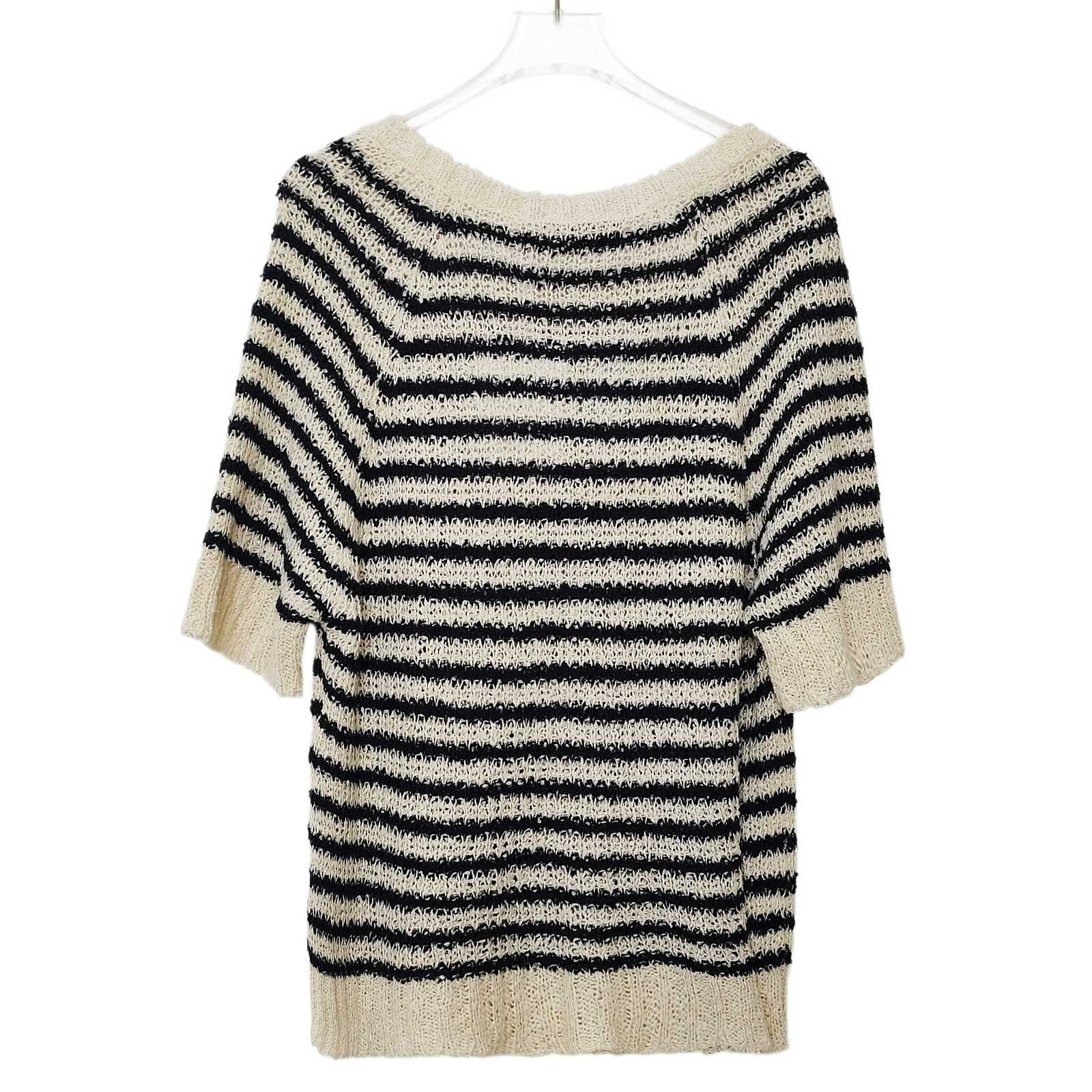 Dior Dior Striped Logo Star Sweater Size FR 38 Size S / US 4 / IT 40 - 2 Thumbnail