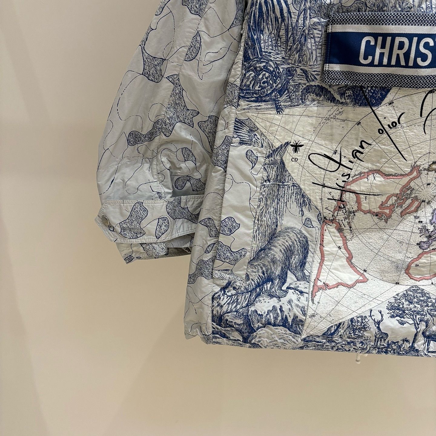 Dior Dior Map Print Hooded Jacket Size XS Size XS / US 0-2 / IT 36-38 - 7 Thumbnail