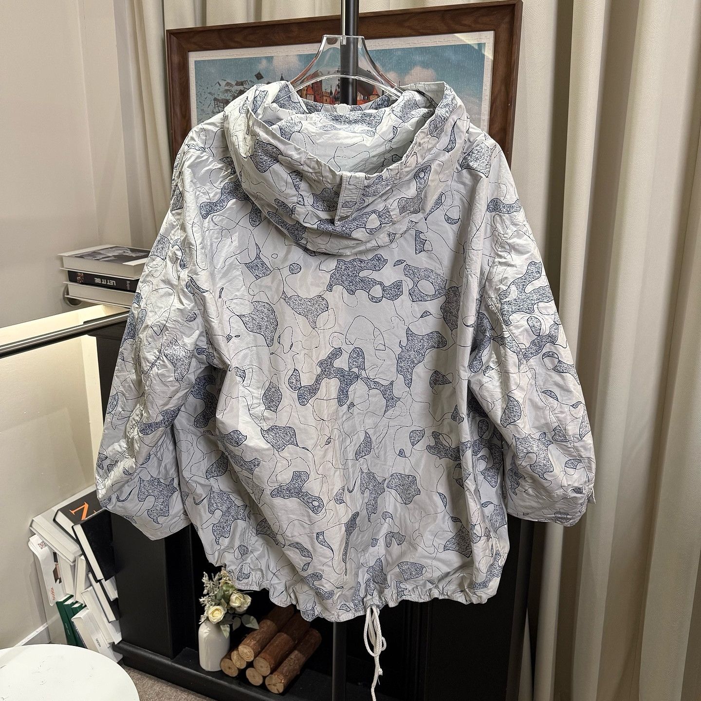 Dior Dior Map Print Hooded Jacket Size XS Size XS / US 0-2 / IT 36-38 - 13 Thumbnail