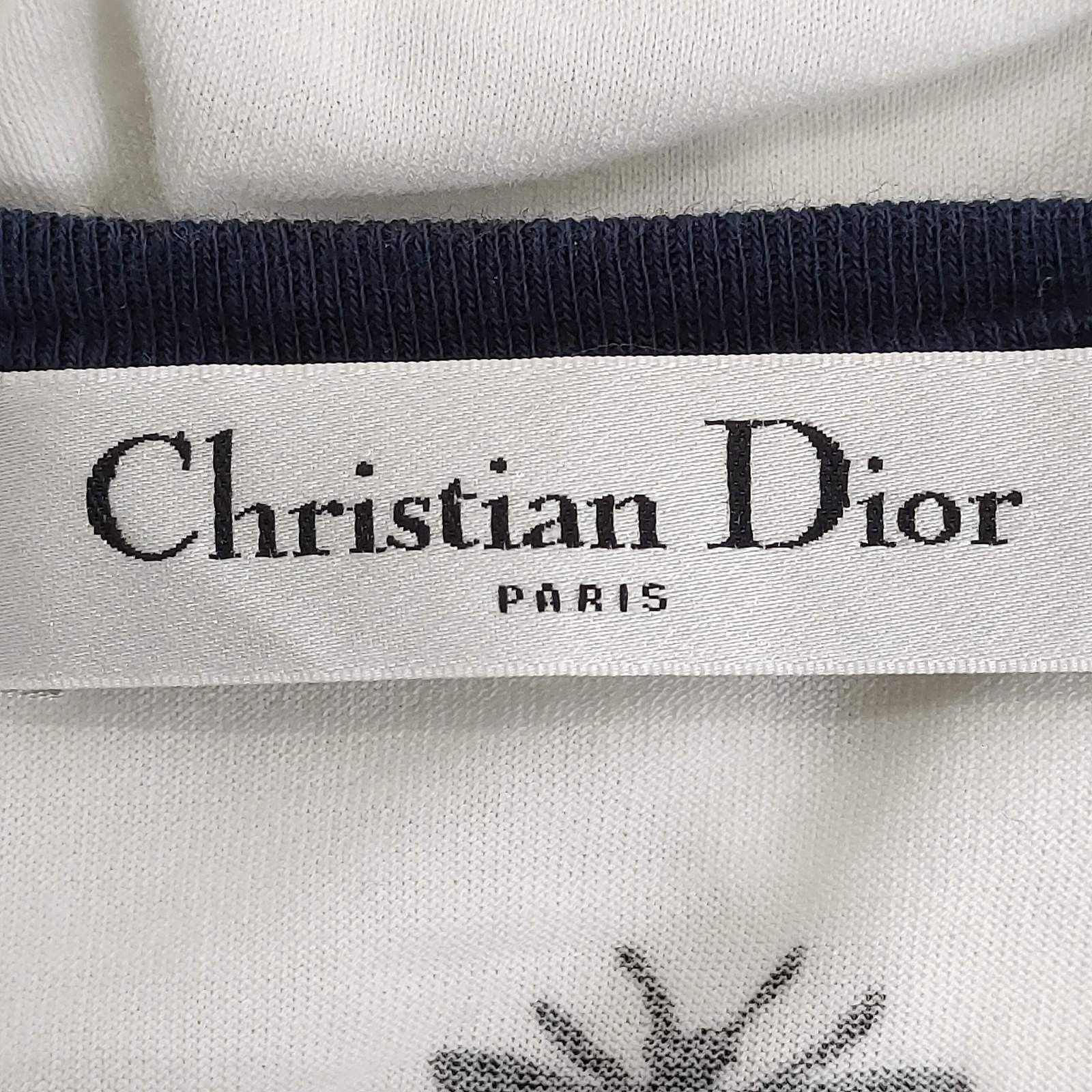 Dior Dior Star Logo Short Sleeve T-Shirt Size L Size L / US 10 / IT 46 - 3 Thumbnail