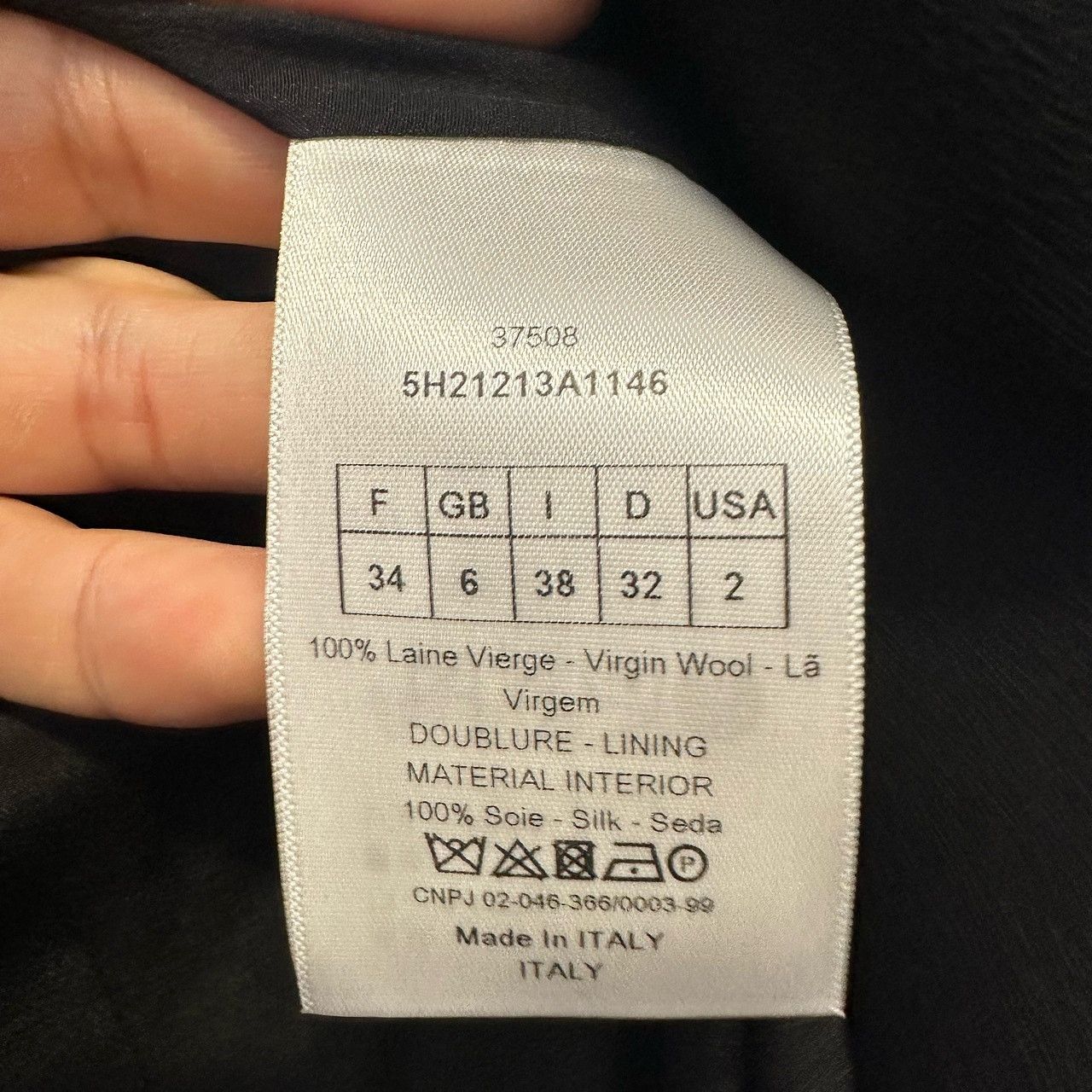 Dior Dior Double-Breasted Blazer Size 34 Size XS / US 0-2 / IT 36-38 - 4 Thumbnail