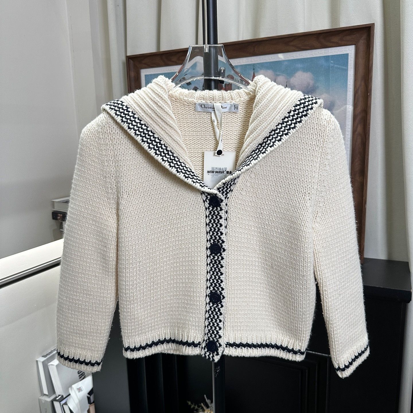 Dior Dior Nautical Wool Cashmere Cardigan Size 36 Size XS / US 0-2 / IT 36-38 - 12 Thumbnail