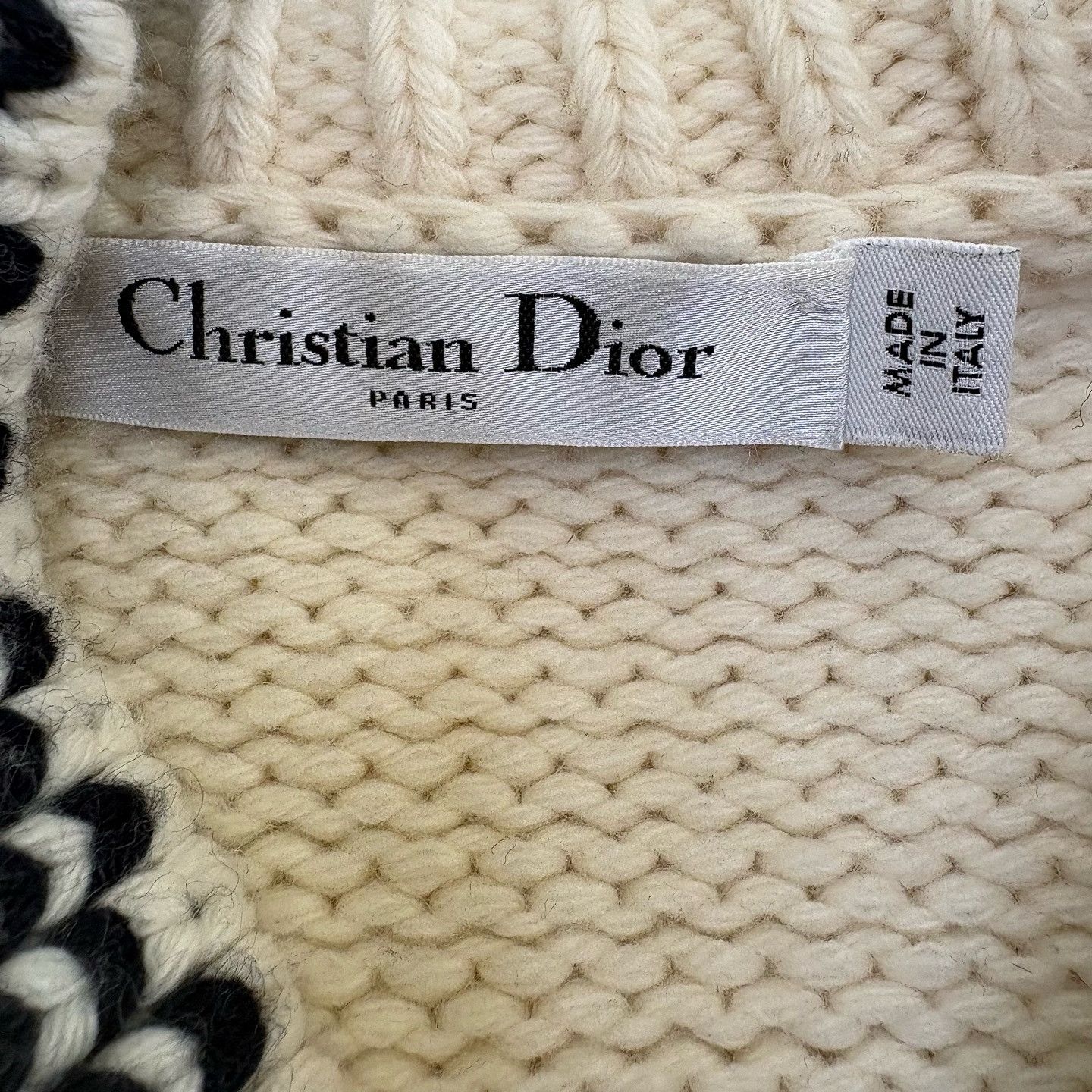 Dior Dior Nautical Wool Cashmere Cardigan Size 36 Size XS / US 0-2 / IT 36-38 - 3 Thumbnail