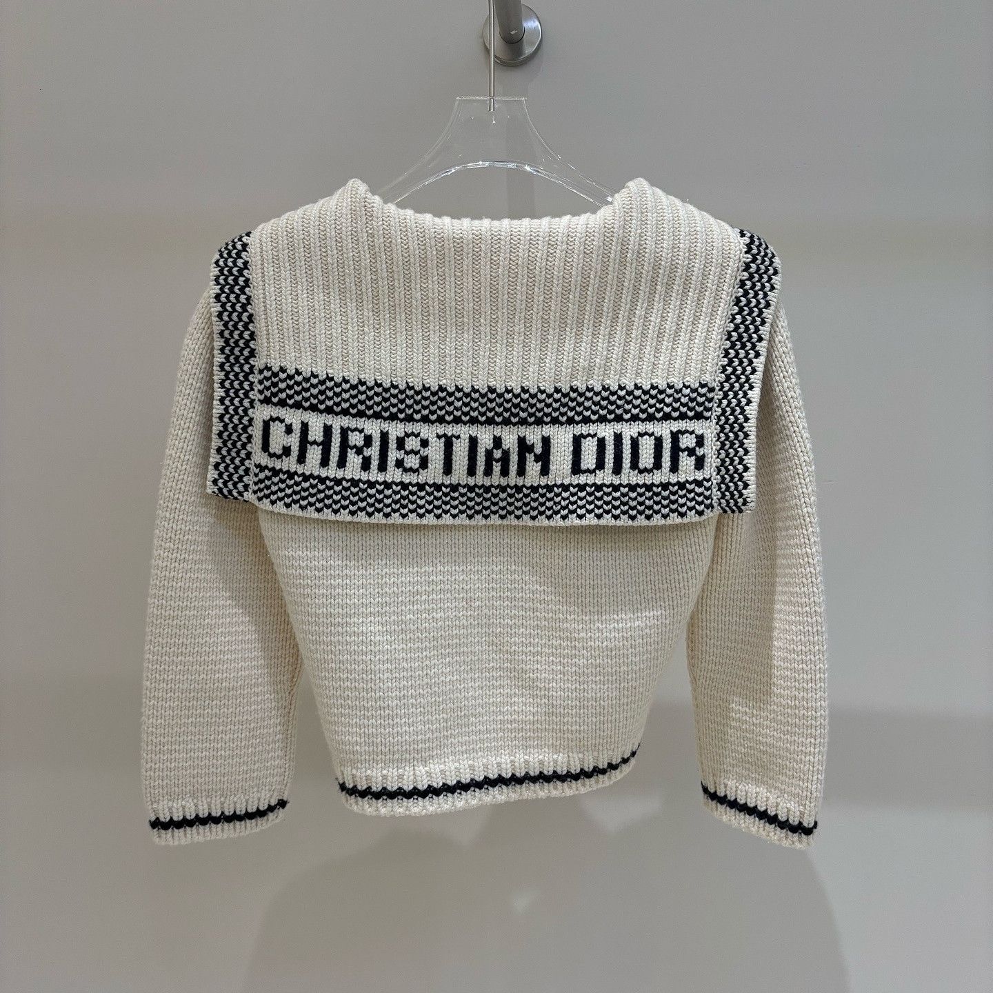 Dior Dior Nautical Wool Cashmere Cardigan Size 36 Size XS / US 0-2 / IT 36-38 - 2 Thumbnail