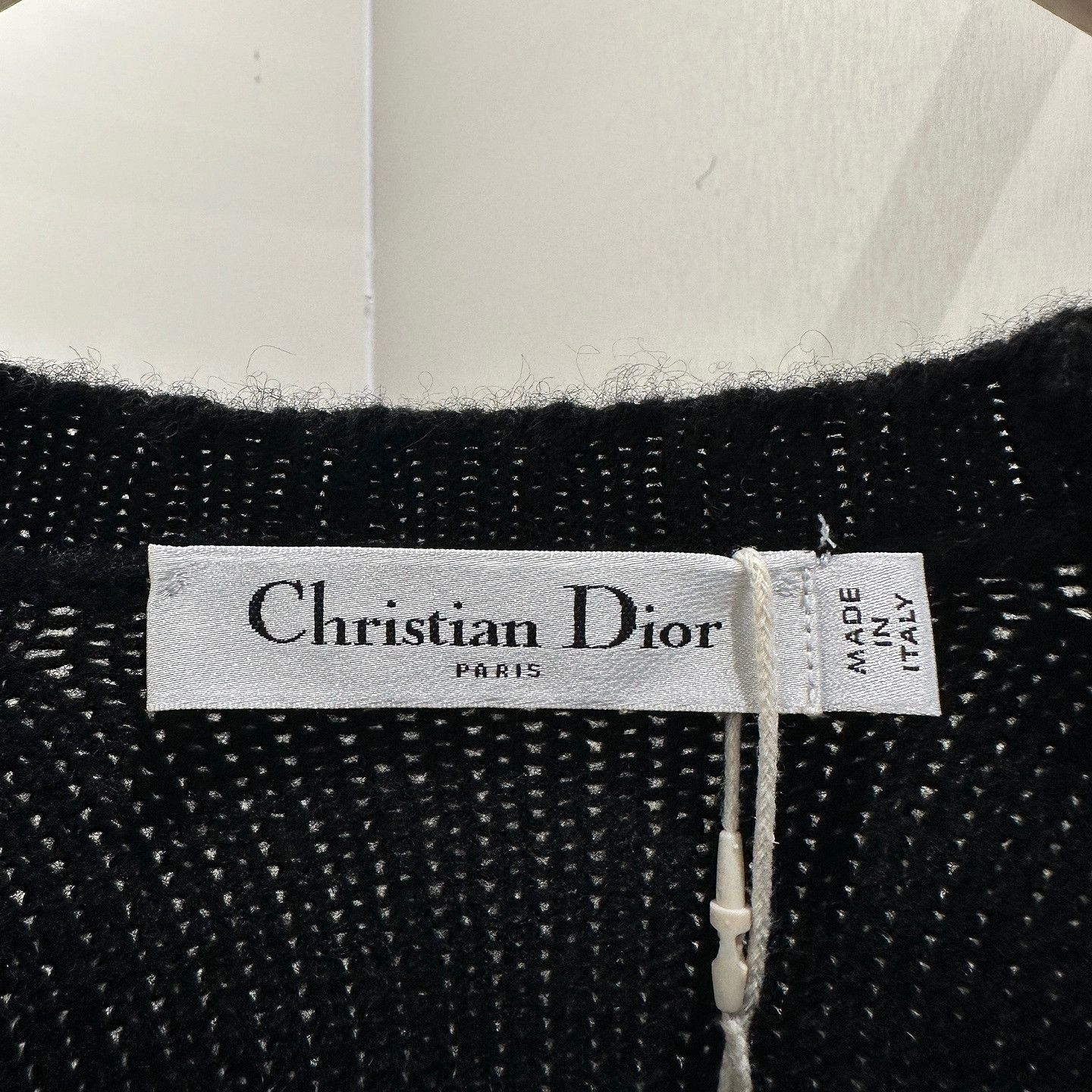 Dior Dior Cashmere Logo Ruffle Sweater Size 42 Size M / US 6-8 / IT 42-44 - 3 Thumbnail