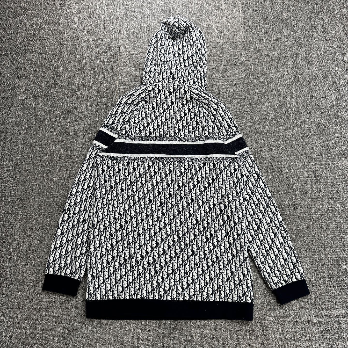 Dior Dior Oblique Logo Hoodie Size L Size L / US 10 / IT 46 - 2 Thumbnail