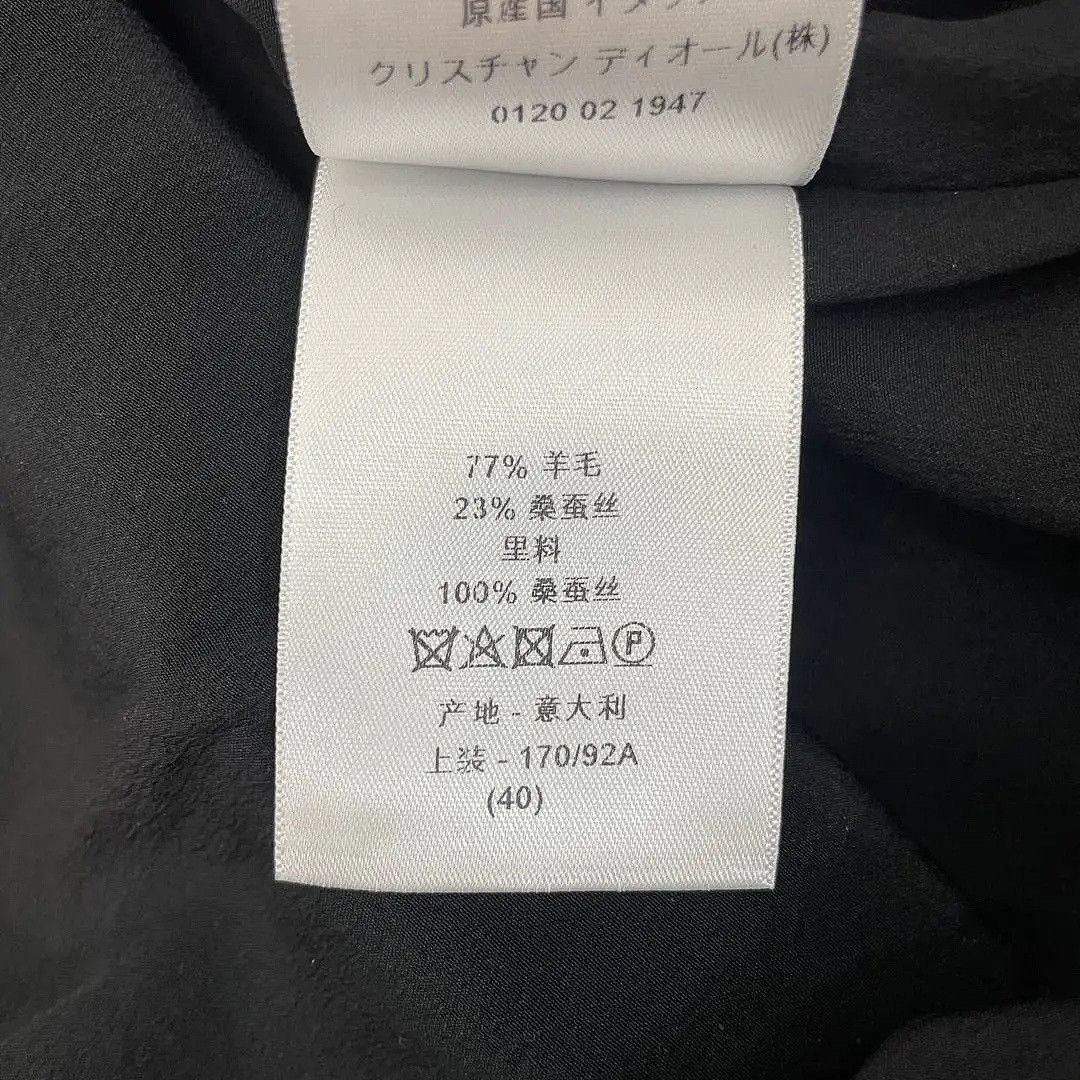 Dior Christian Dior Black Wool Silk Mini Dress Size 40 Size M / US 6-8 / IT 42-44 - 5 Thumbnail