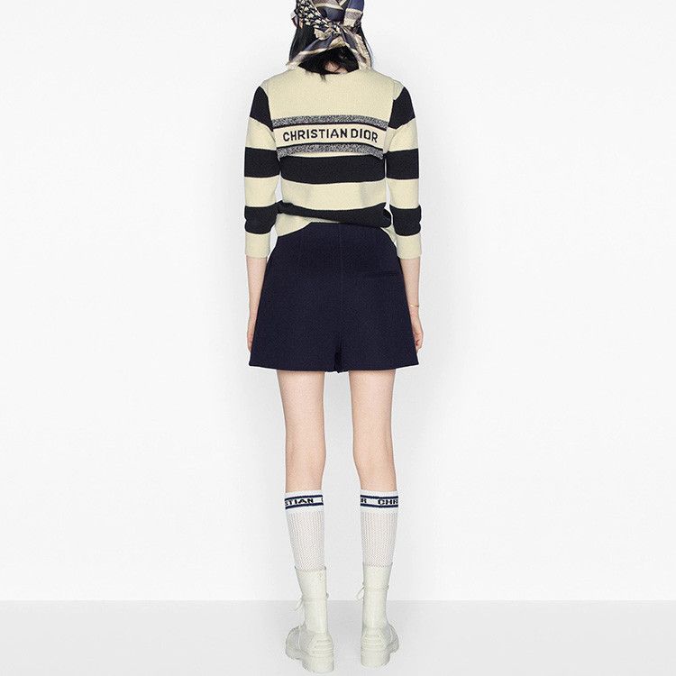 Dior Dior Striped Sailor Collar Sweater Size 36 Size XS / US 0-2 / IT 36-38 - 8 Thumbnail