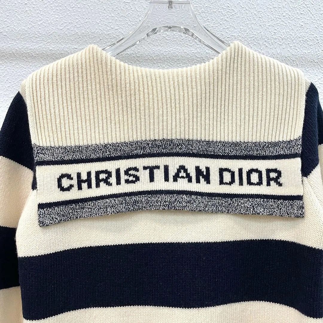 Dior Dior Striped Sailor Collar Sweater Size 36 Size XS / US 0-2 / IT 36-38 - 6 Thumbnail