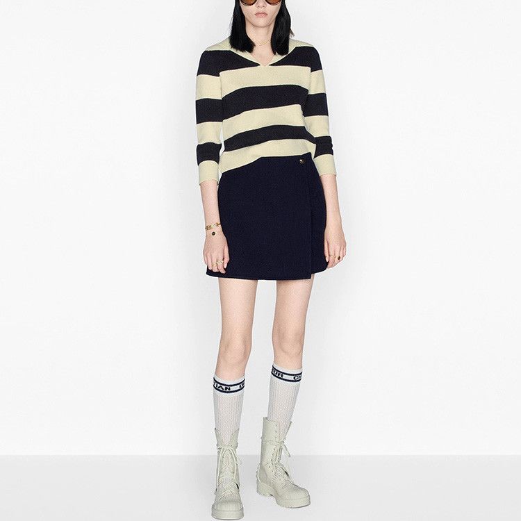 Dior Dior Striped Sailor Collar Sweater Size 36 Size XS / US 0-2 / IT 36-38 - 7 Thumbnail