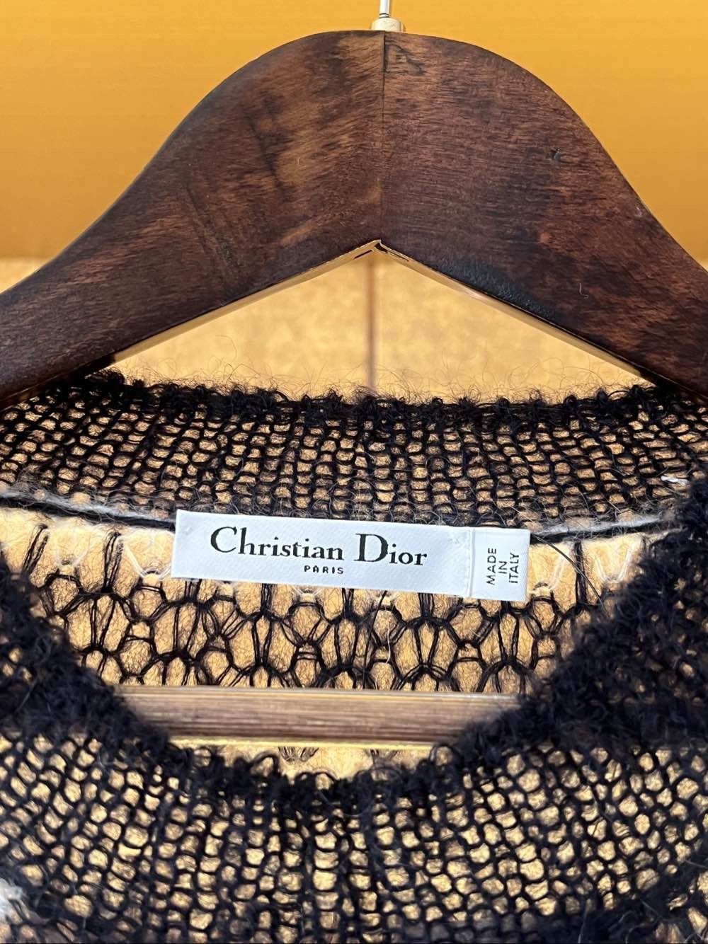 Dior Dior Striped Mohair Knit Sweater Size FR 38 Size S / US 4 / IT 40 - 3 Thumbnail