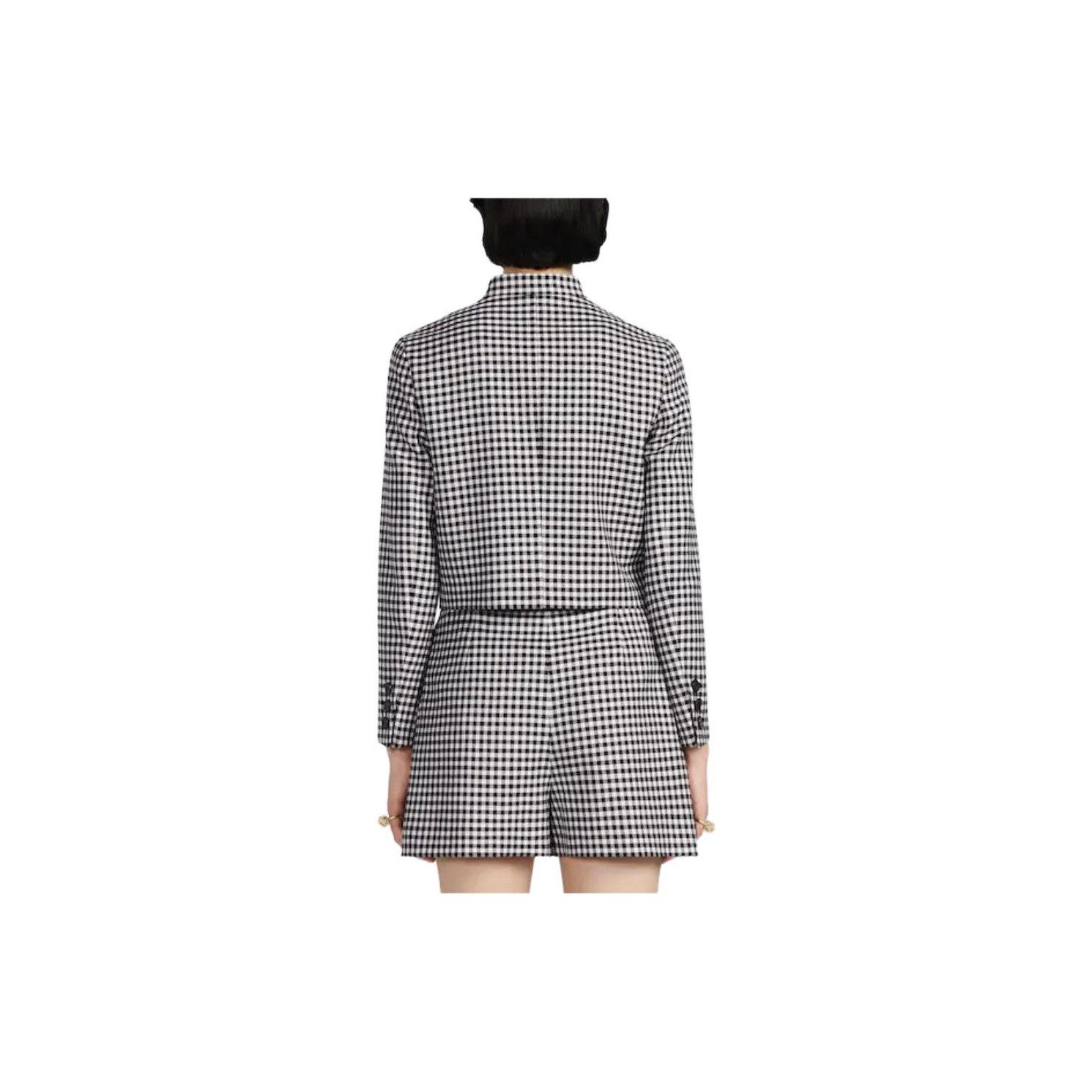 Dior Dior Gingham Wool Shorts Size 36 Size 26" / US 2 / IT 38 - 6 Thumbnail