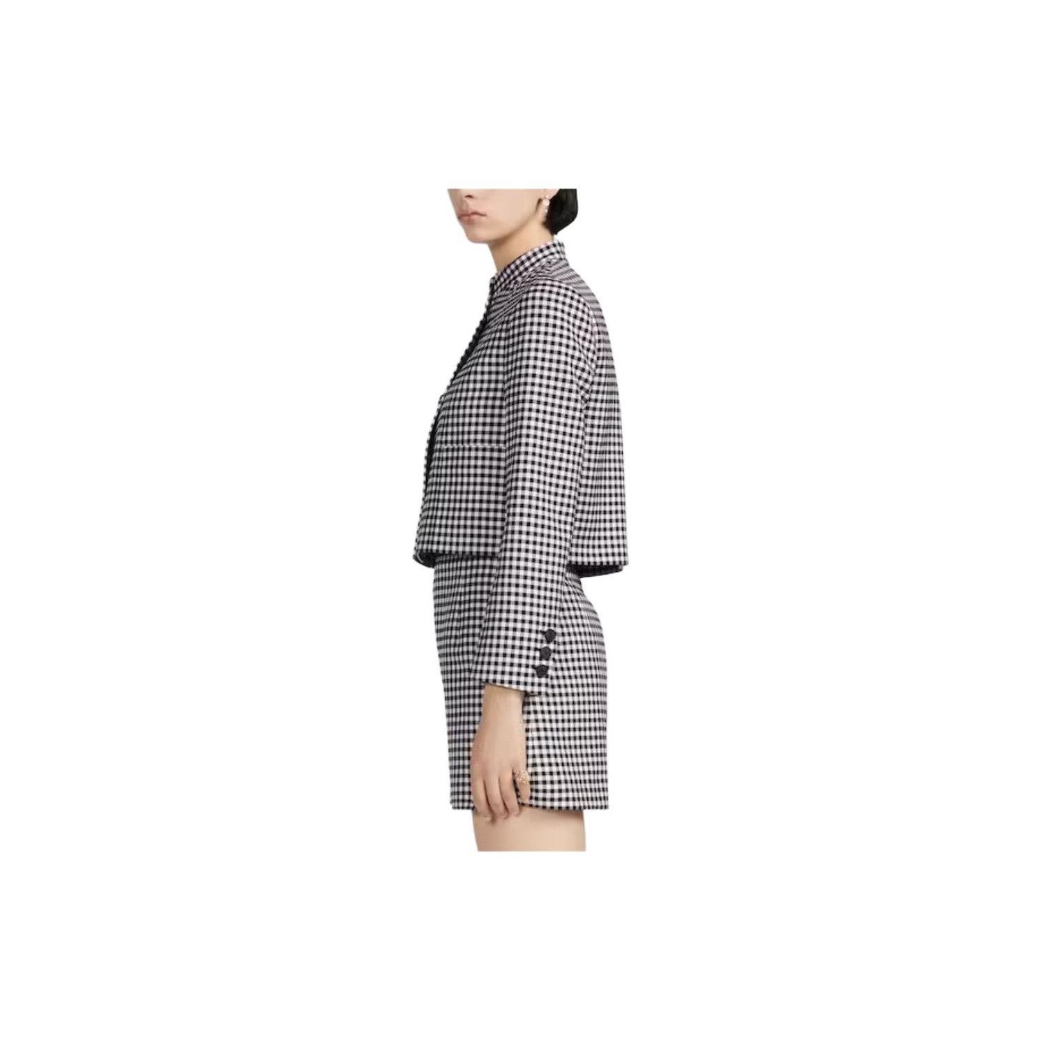 Dior Dior Gingham Wool Shorts Size 36 Size 26" / US 2 / IT 38 - 8 Thumbnail