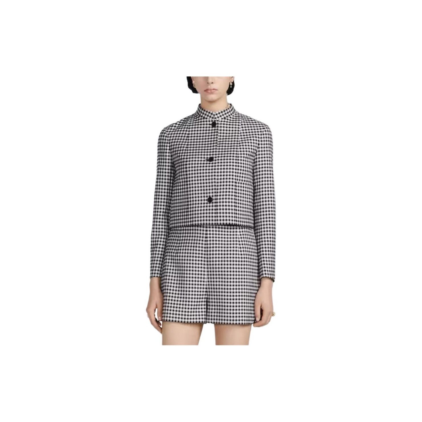 Dior Dior Gingham Wool Shorts Size 36 Size 26" / US 2 / IT 38 - 7 Thumbnail