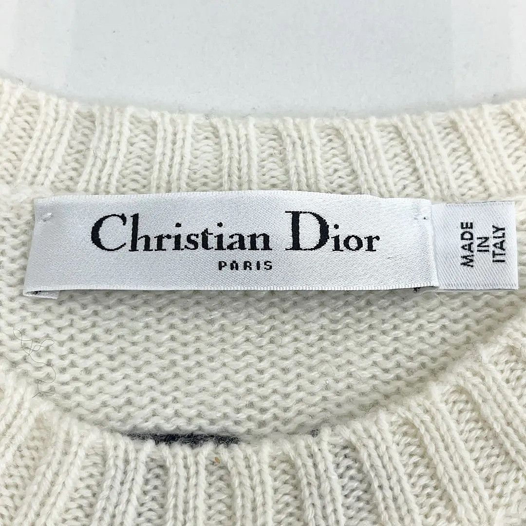 Dior Dior Star Embroidery Cashmere Sweater Size FR 38 Size S / US 4 / IT 40 - 3 Thumbnail