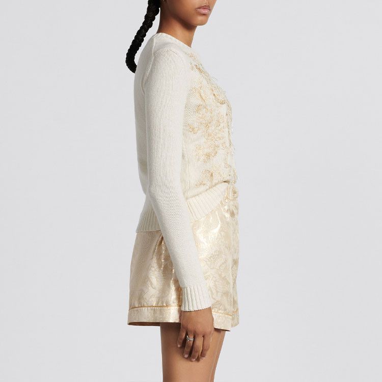 Dior Dior Butterfly Embroidered Cashmere Sweater Size 36 Size XS / US 0-2 / IT 36-38 - 7 Thumbnail
