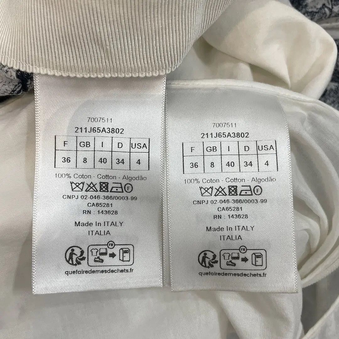 Dior Dior Toile de Jouy Midi Skirt Size 36 Size 26" / US 2 / IT 38 - 4 Thumbnail