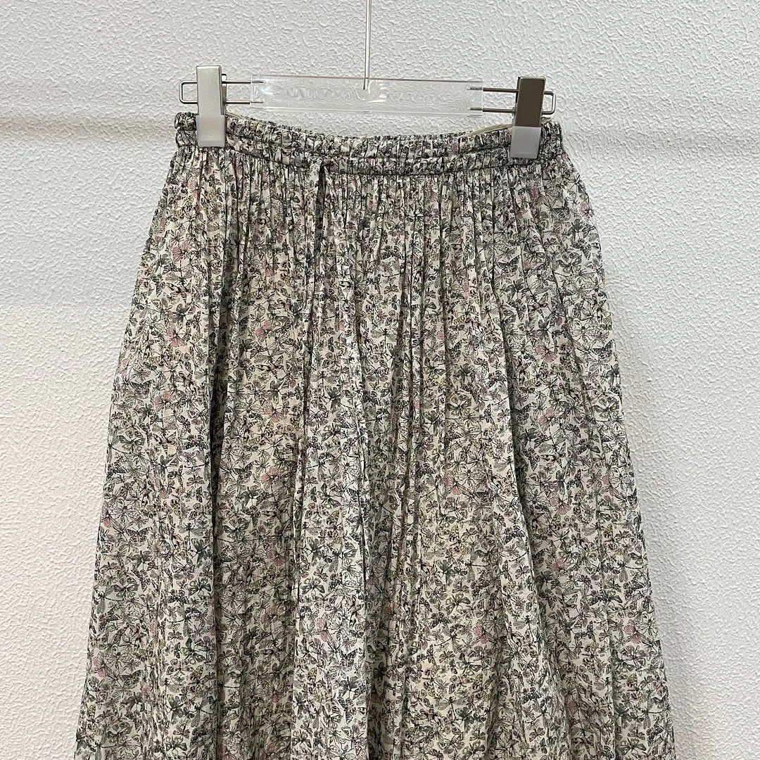 Dior Dior Floral Print Midi Skirt Size FR 36 Size 26" / US 2 / IT 38 - 6 Thumbnail