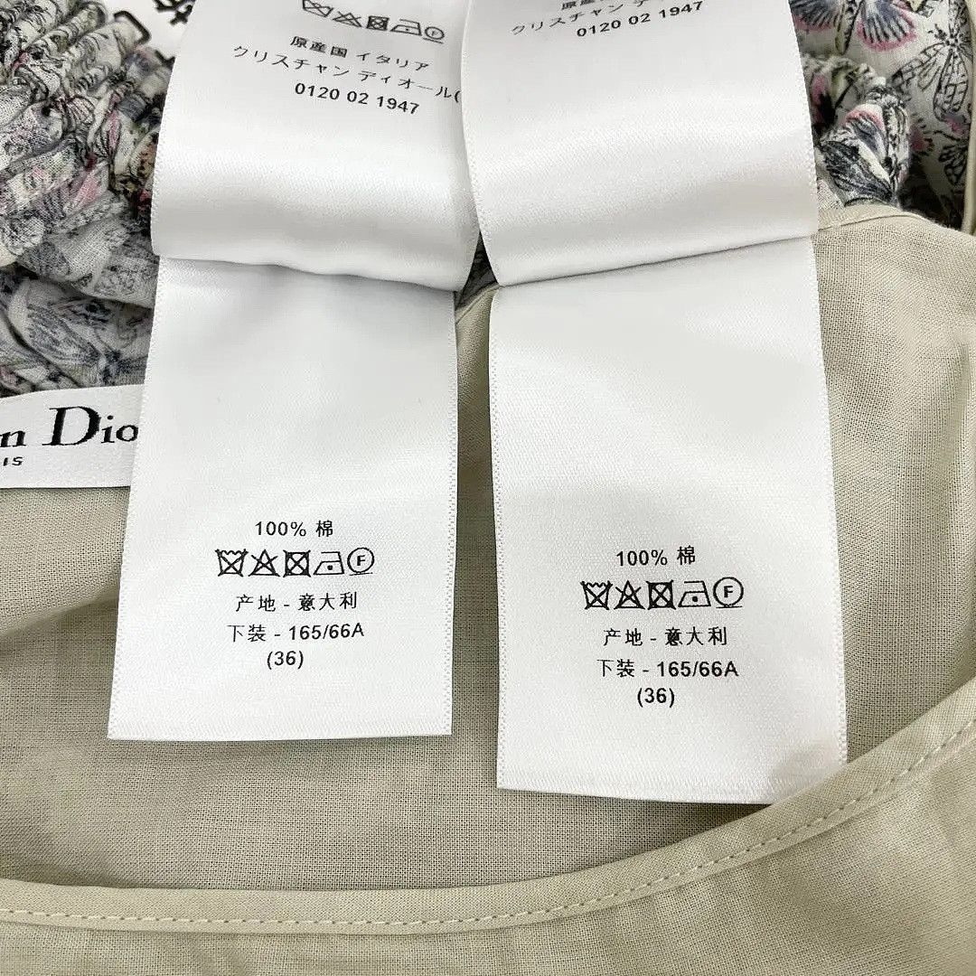 Dior Dior Floral Print Midi Skirt Size FR 36 Size 26" / US 2 / IT 38 - 5 Thumbnail