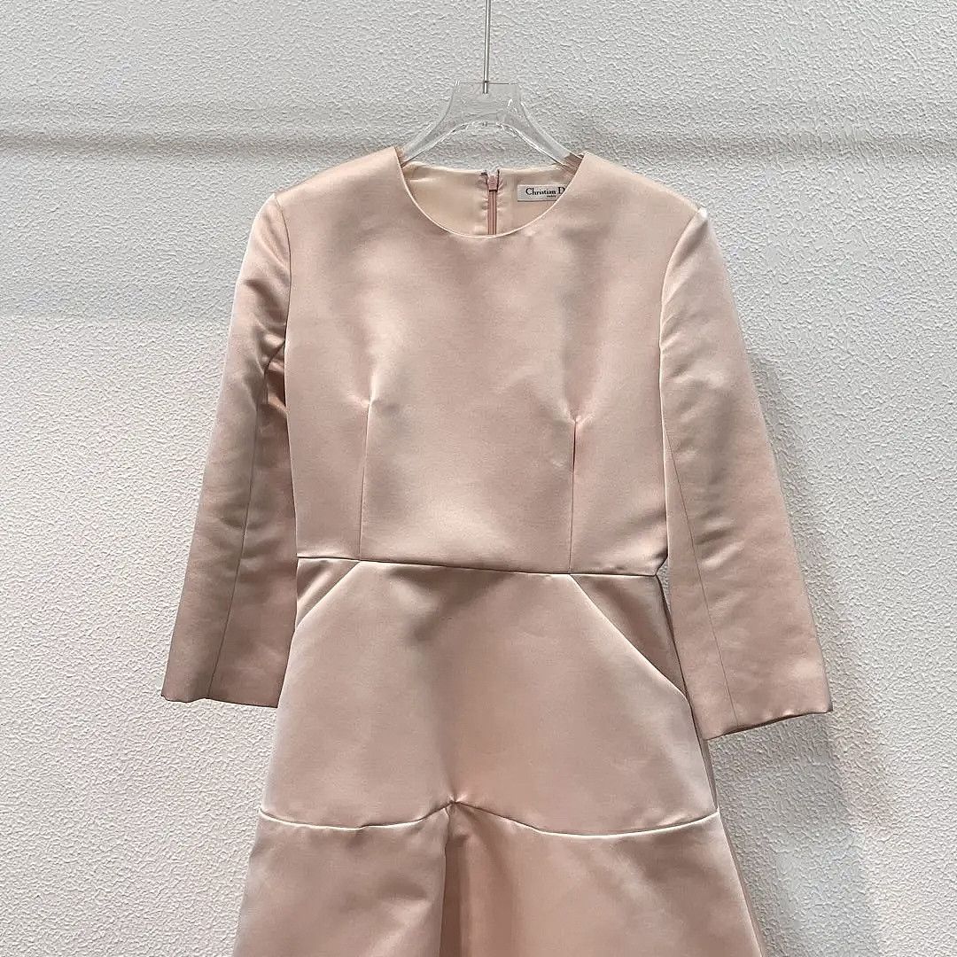 Dior Dior Silk Mini Dress Size FR 38 Size S / US 4 / IT 40 - 3 Thumbnail