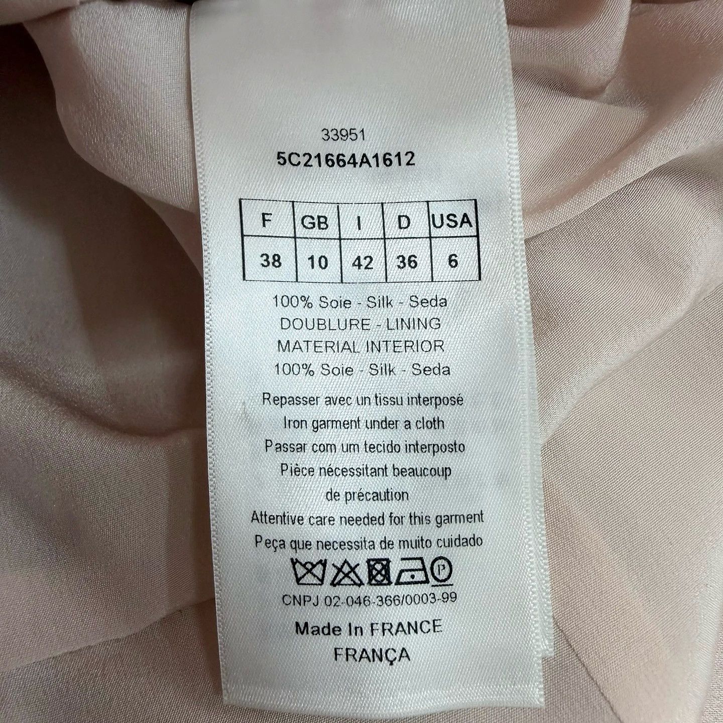 Dior Dior Silk Mini Dress Size FR 38 Size S / US 4 / IT 40 - 4 Thumbnail