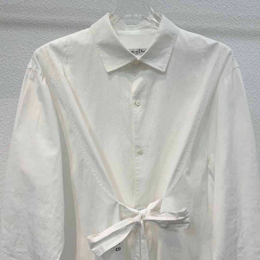 Dior Dior Bee Detail Tie-Front Shirt Size IT 42 Size M / US 6-8 / IT 42-44 - 3 Thumbnail