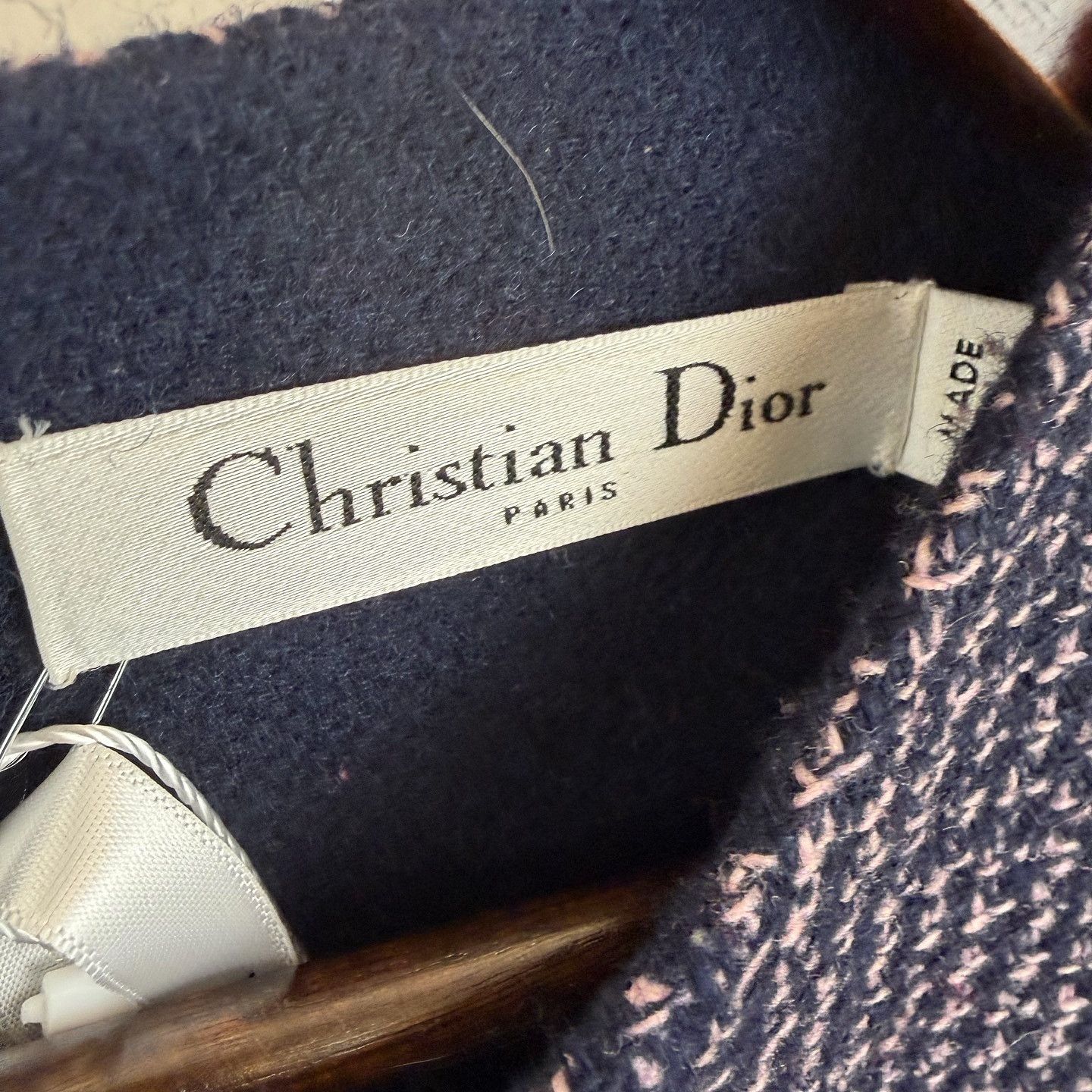 Dior Dior Virgin Wool Tweed Dress Size 36 Size XS / US 0-2 / IT 36-38 - 3 Thumbnail