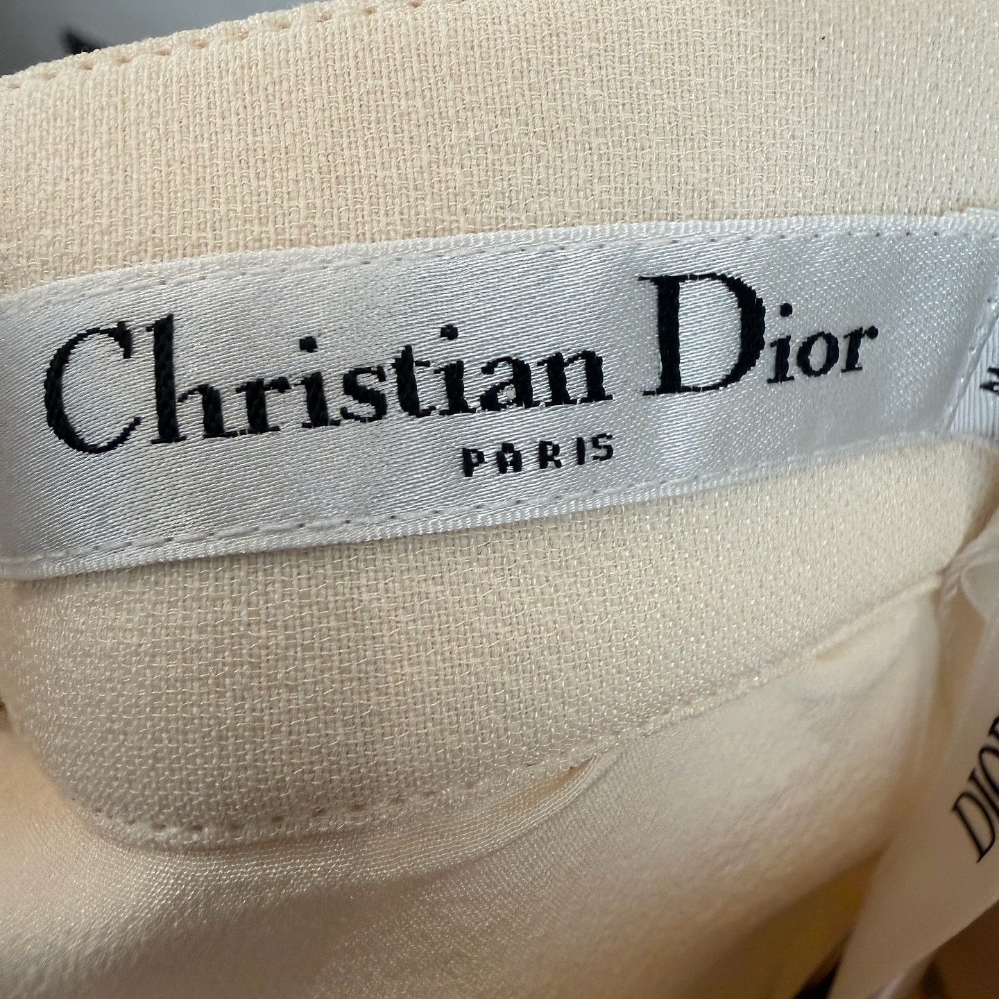 Dior Dior Button Detail Mini Skirt Size 38 Size 27" / US 4 / IT 40 - 3 Thumbnail