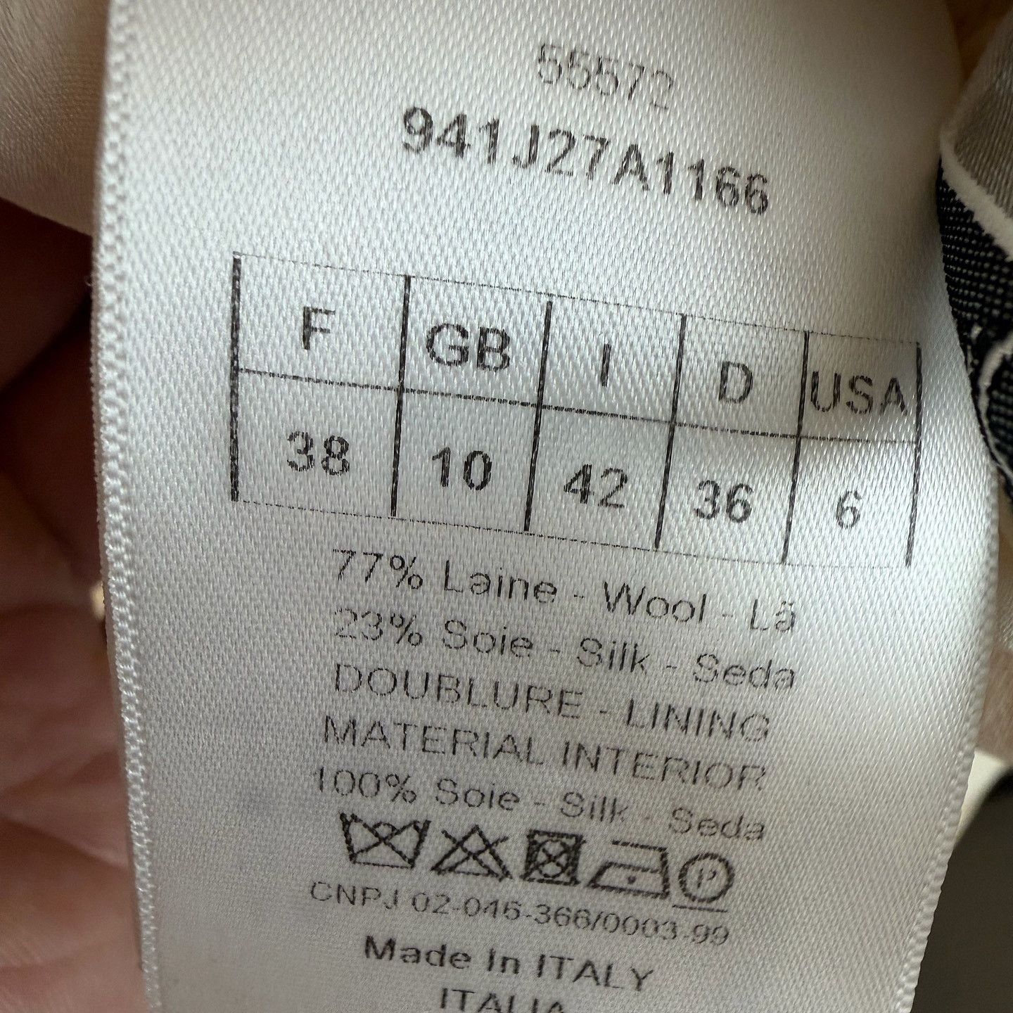 Dior Dior Button Detail Mini Skirt Size 38 Size 27" / US 4 / IT 40 - 4 Thumbnail