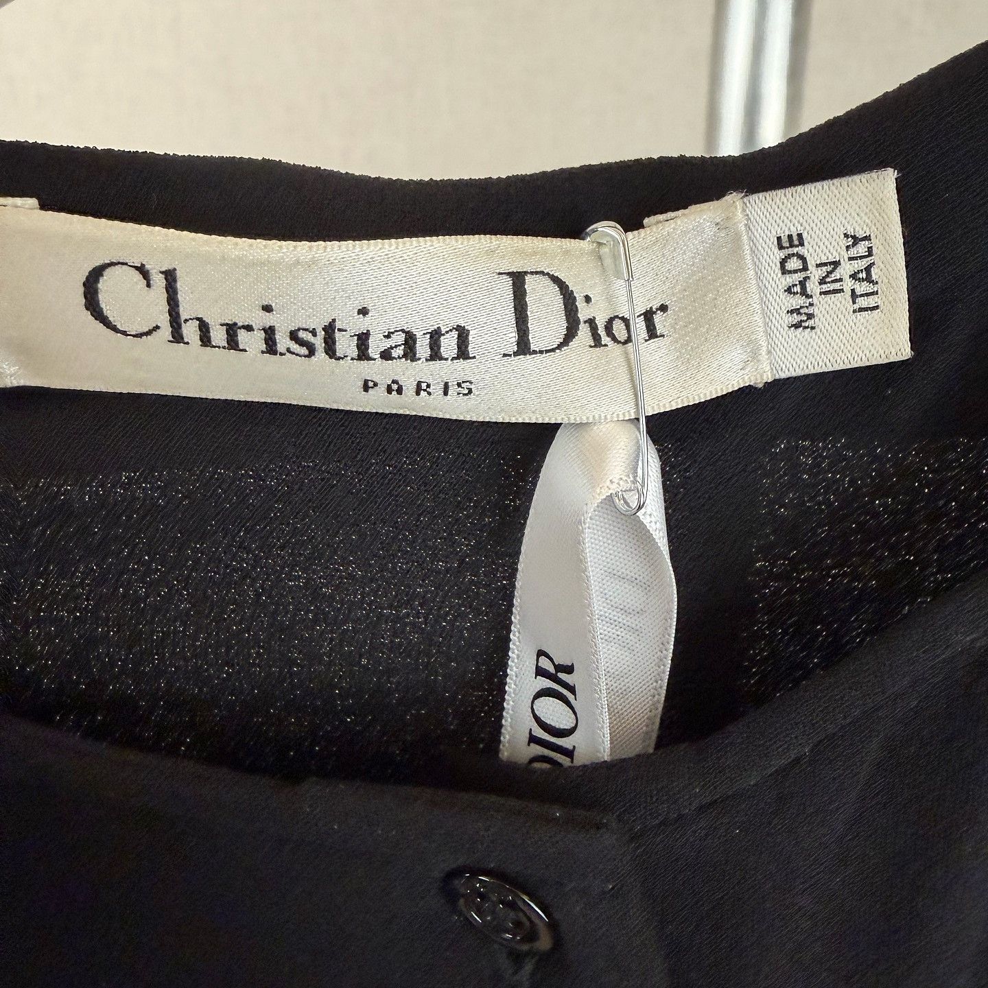 Dior Christian Dior Silk Sleeveless Blouse Size 38 Size S / US 4 / IT 40 - 3 Thumbnail